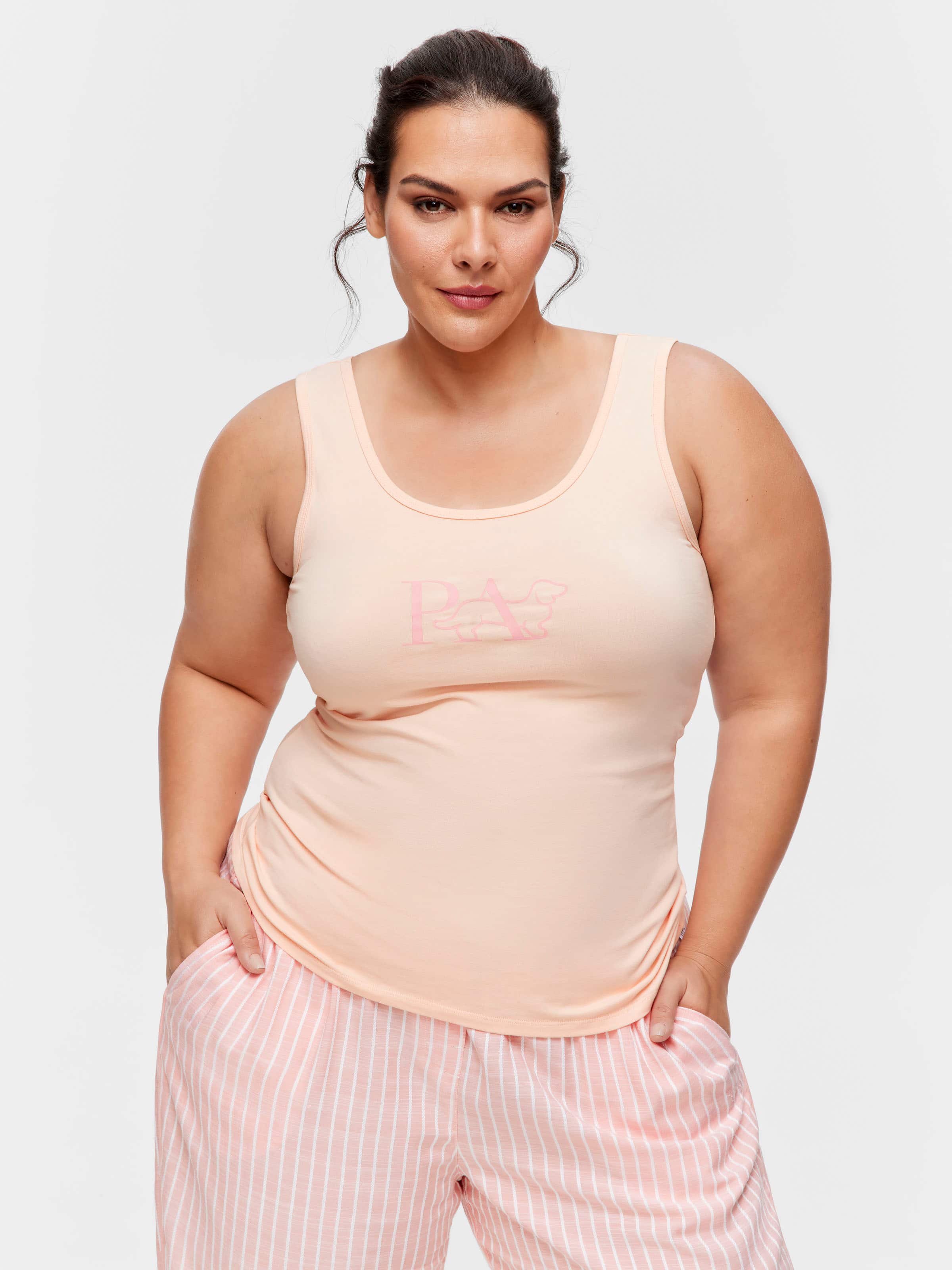 P.A. Plus Peachy Pink P.A. Penny Tank