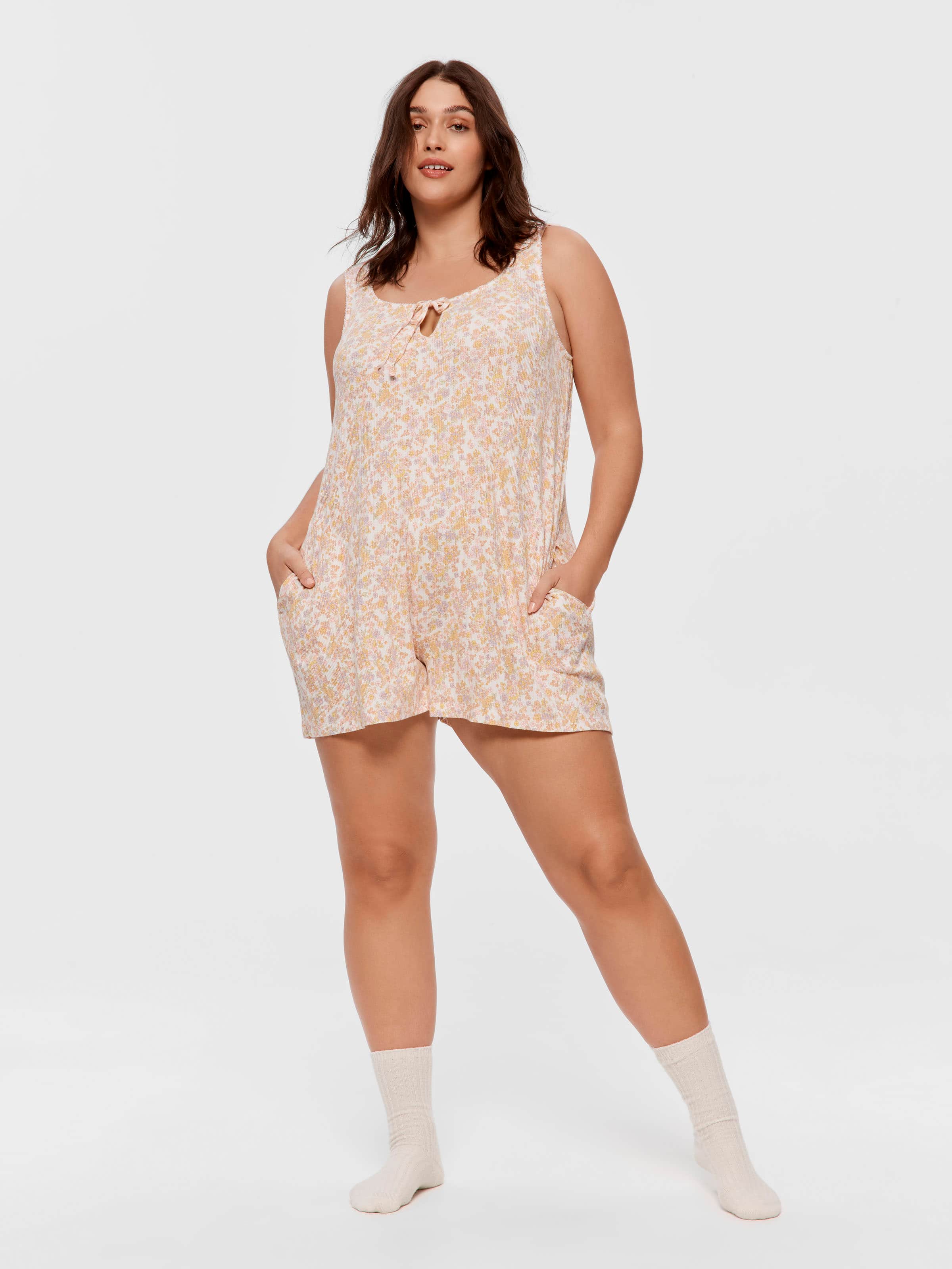 Image for P.A. Plus Ditsy Playsuit from JustGroupNZ