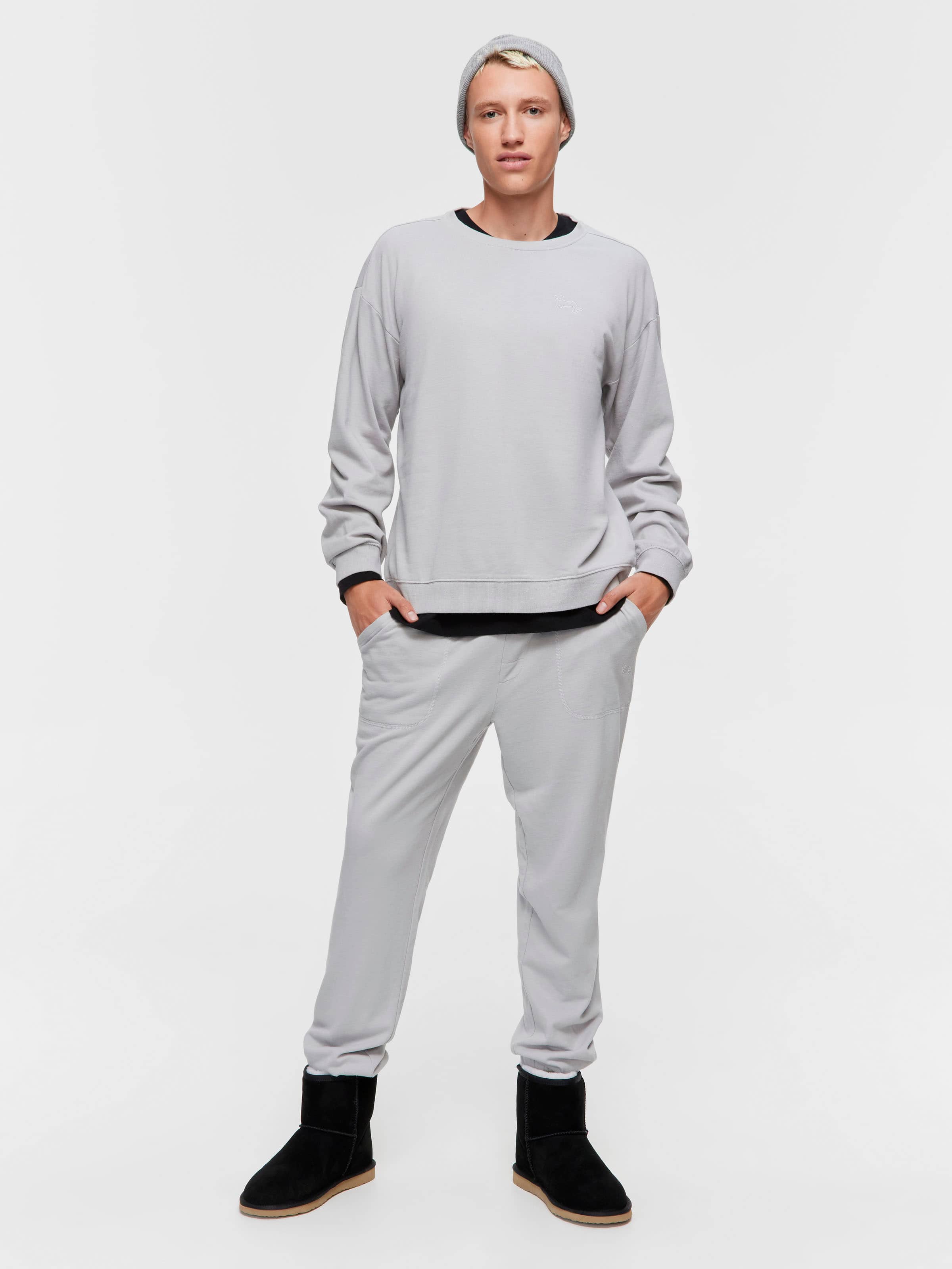 Image for Grey Fleece Track Pant from JustGroupNZ