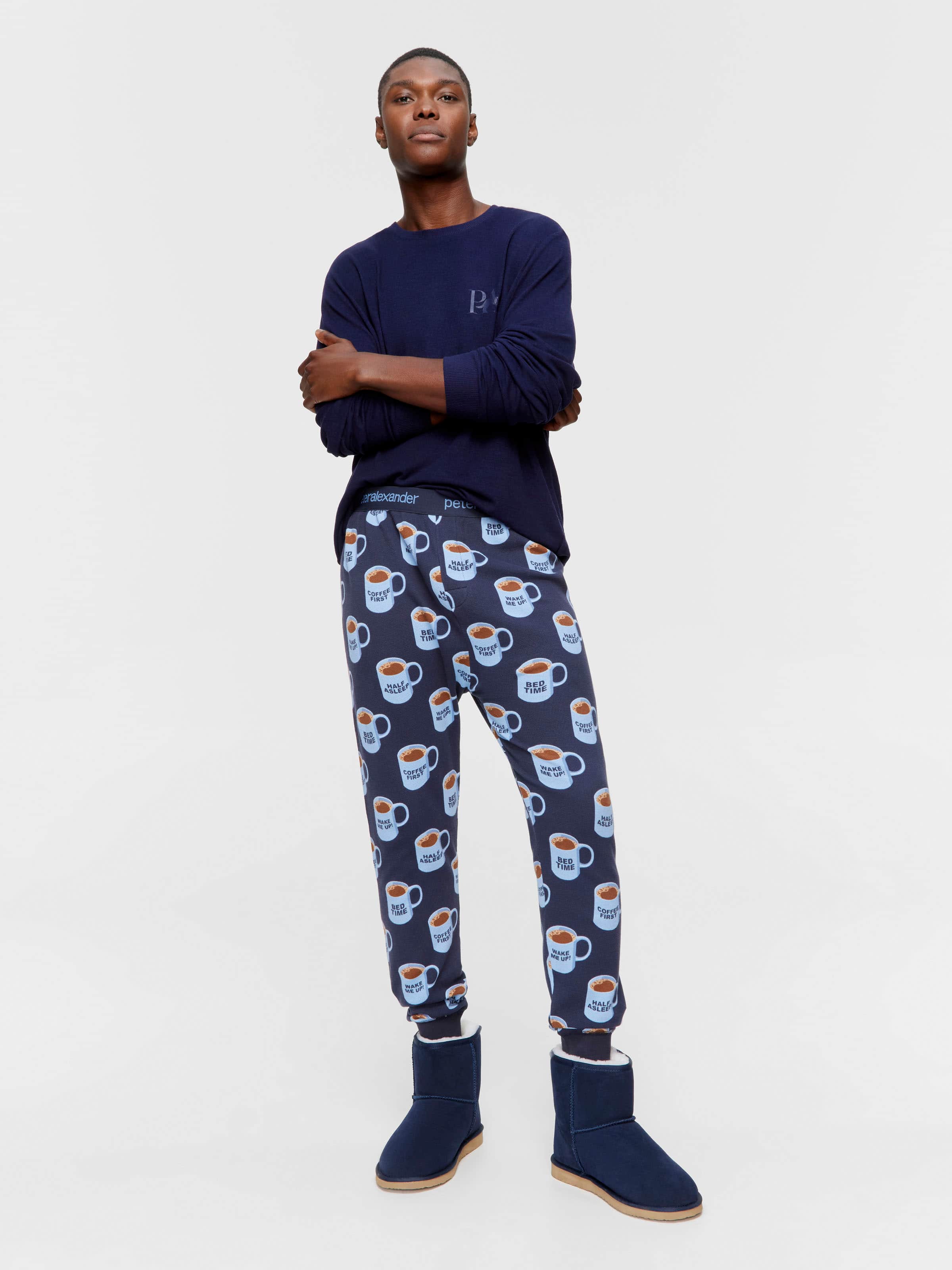 Coffee First Long John Pj Pant
