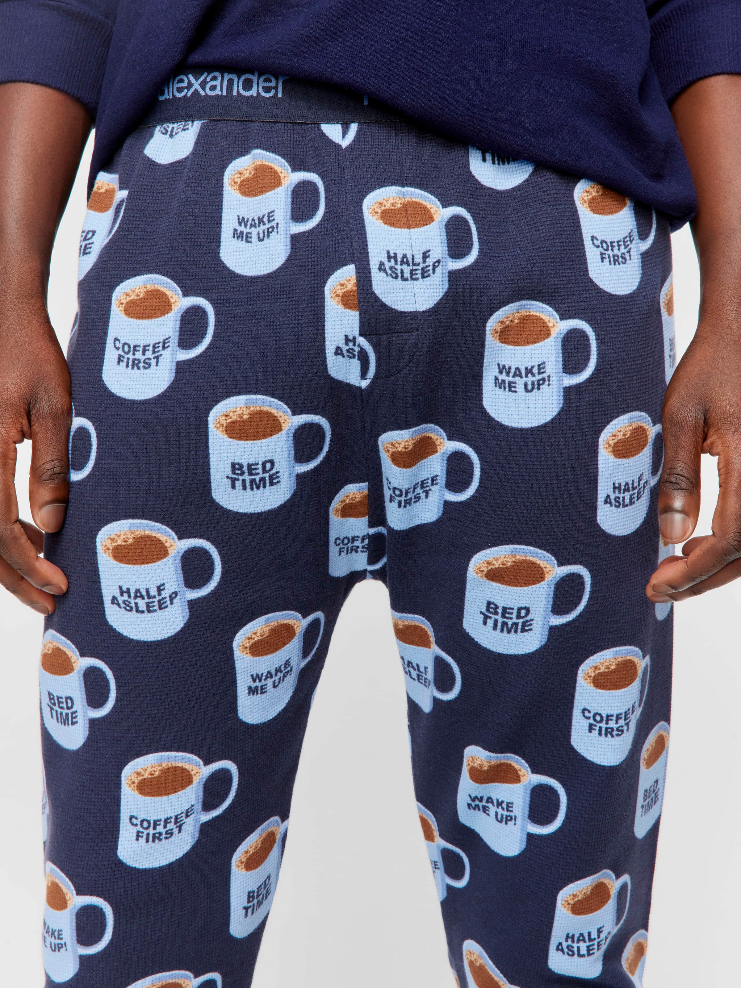 Coffee First Long John Pj Pant