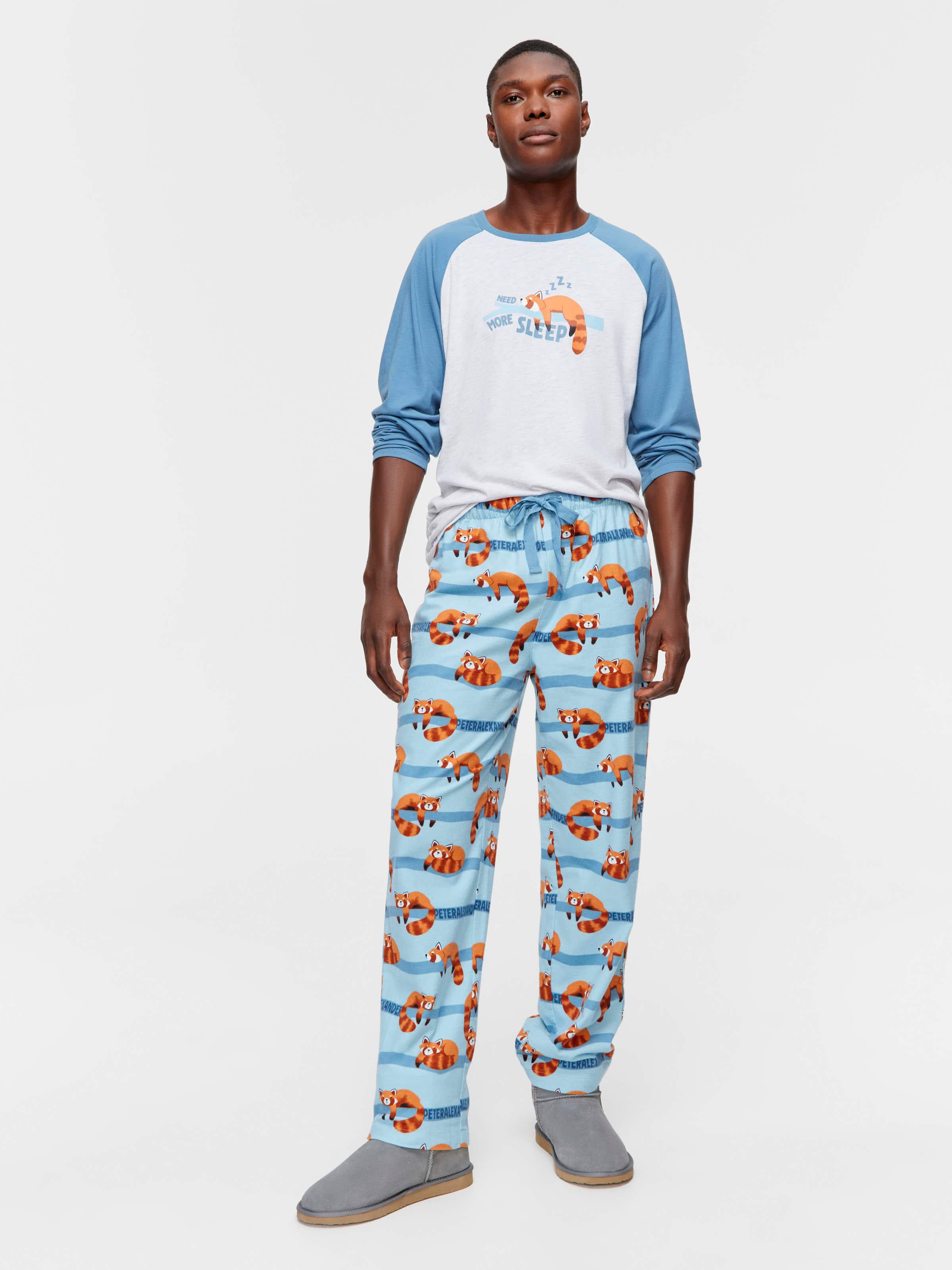 Red Panda Flannelette Classic Pj Pant