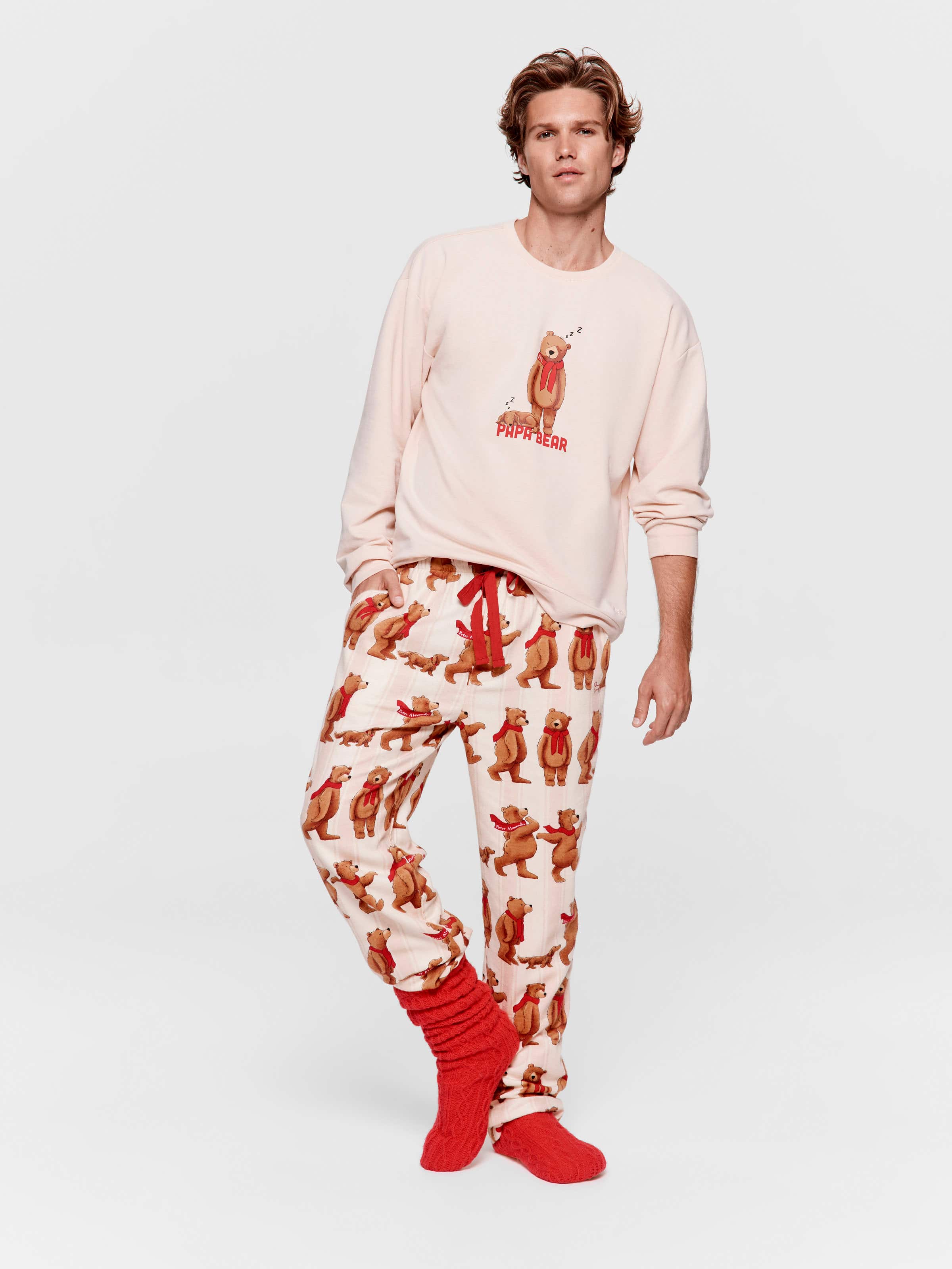 Bear Family Flannelette Pj Pant