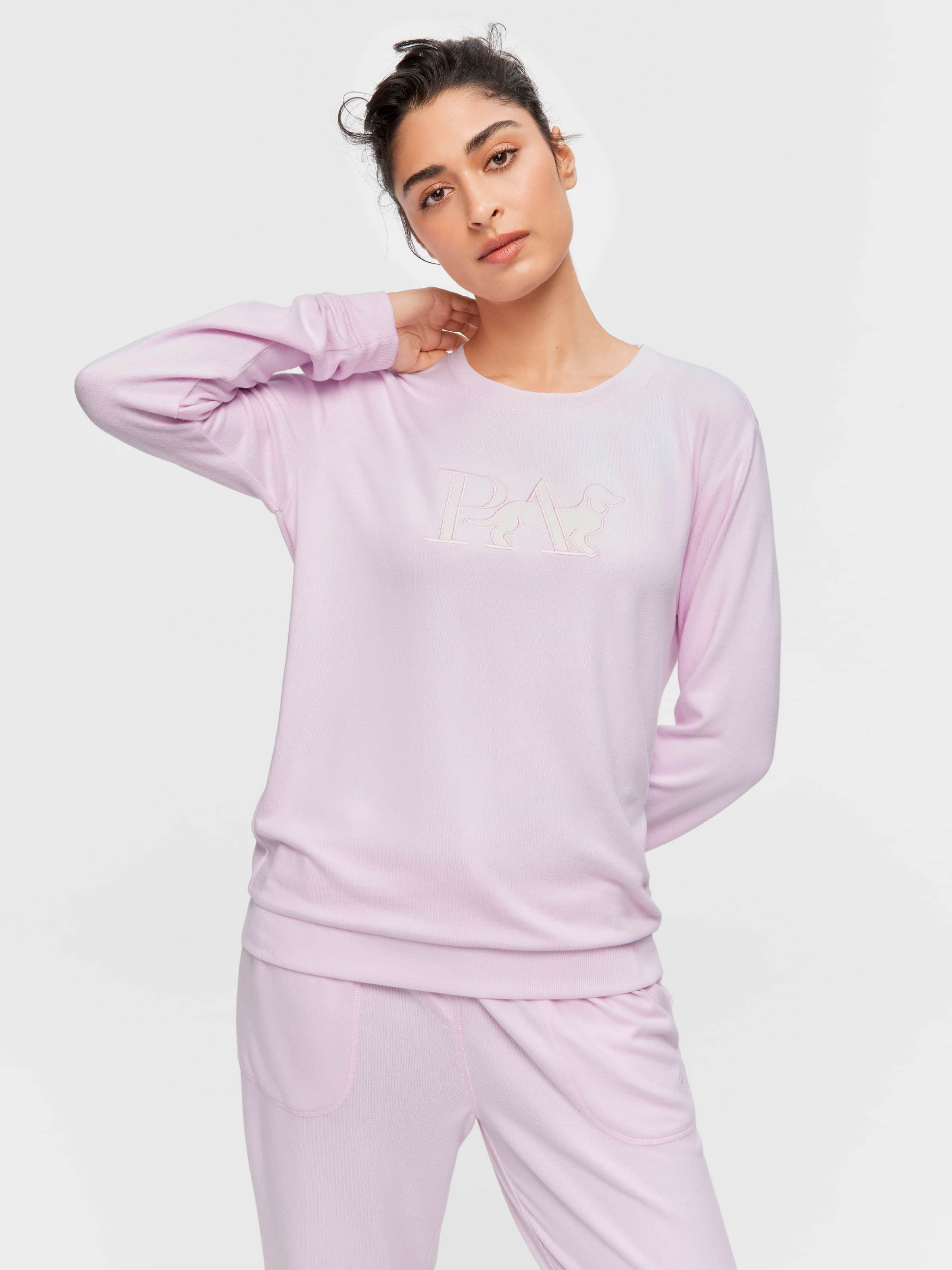 Pink Plush Sweater
