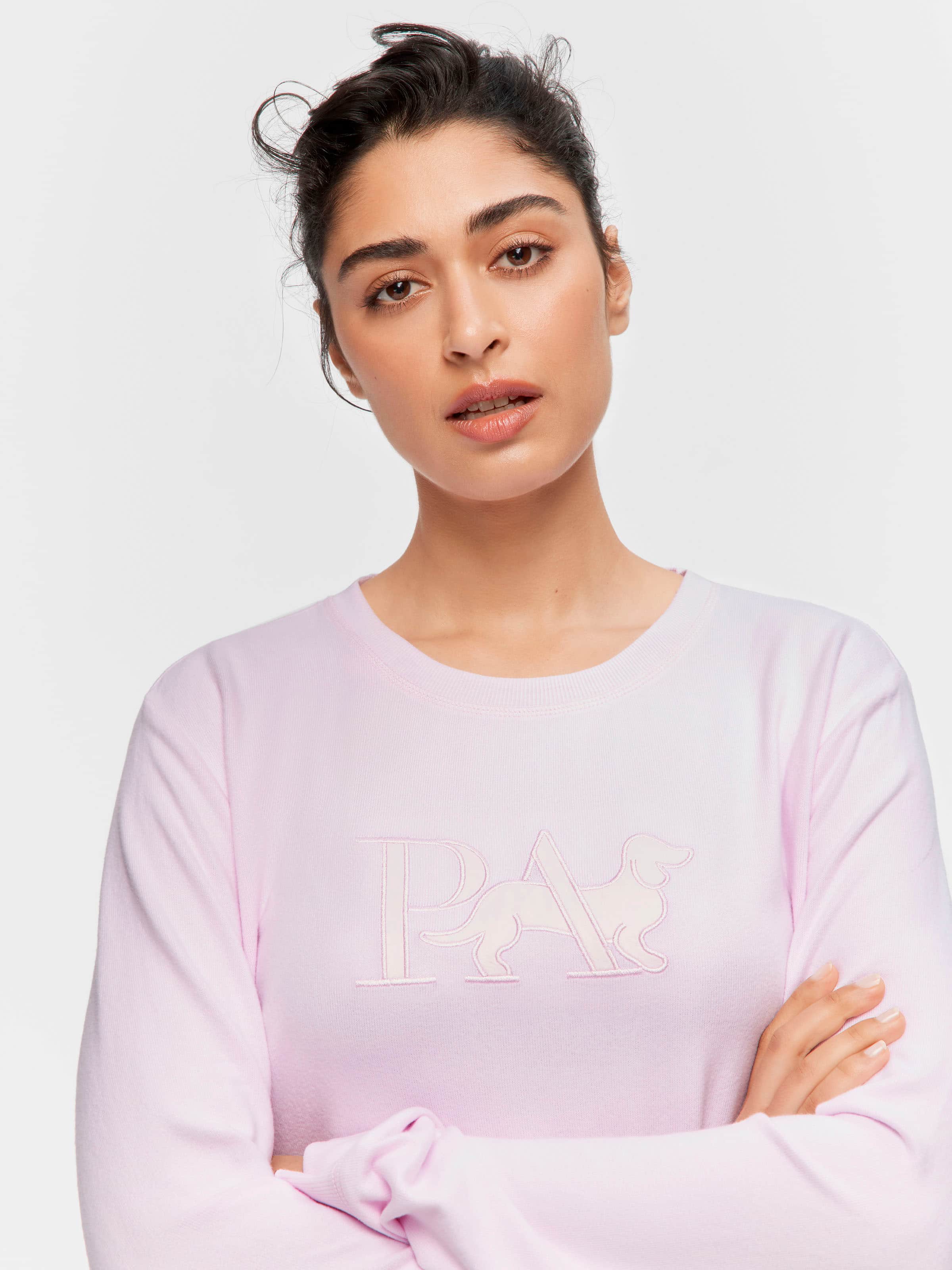 Pink Plush Sweater