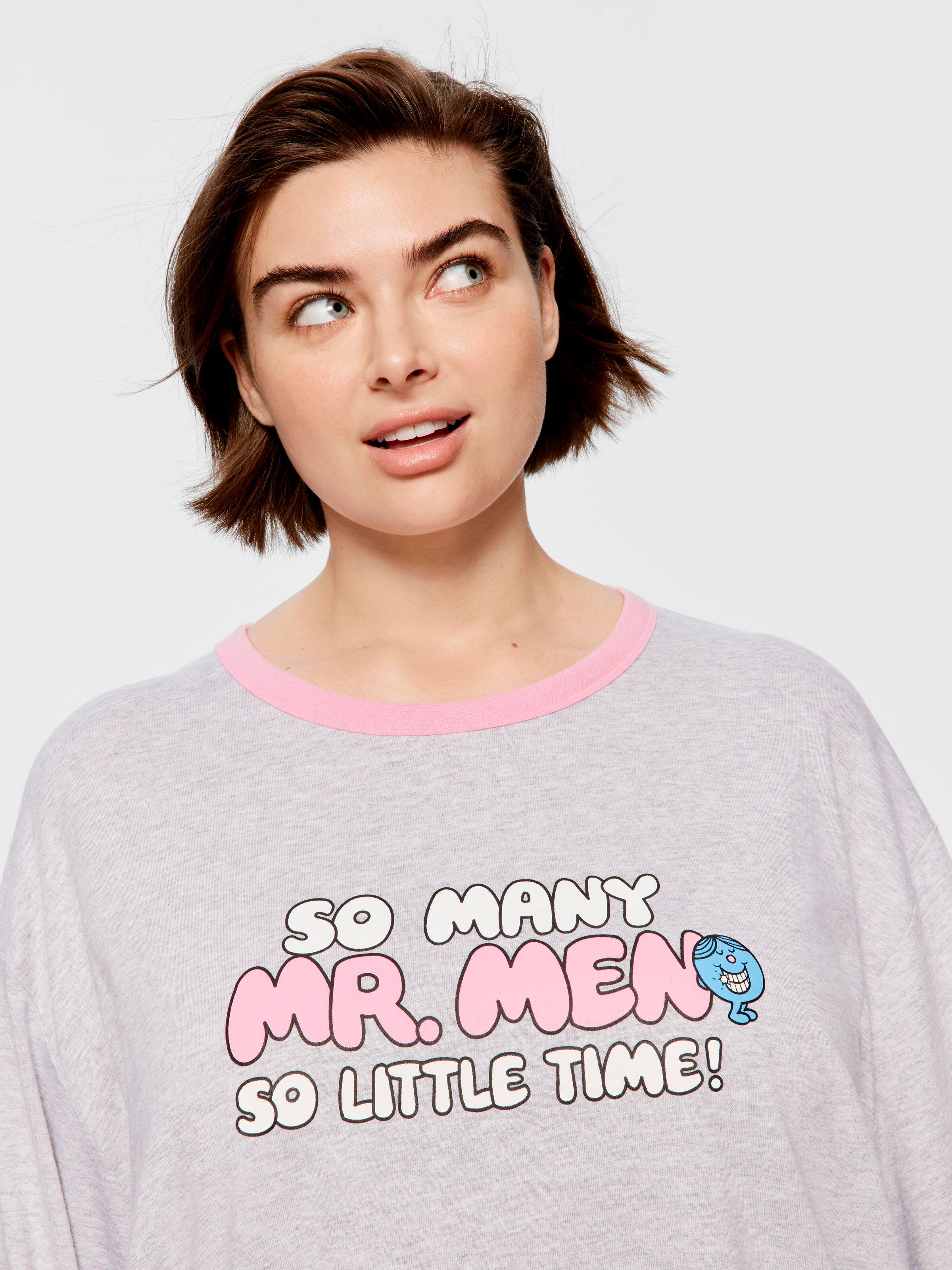 P.A. Plus Little Miss So Many Men Oversized Tee