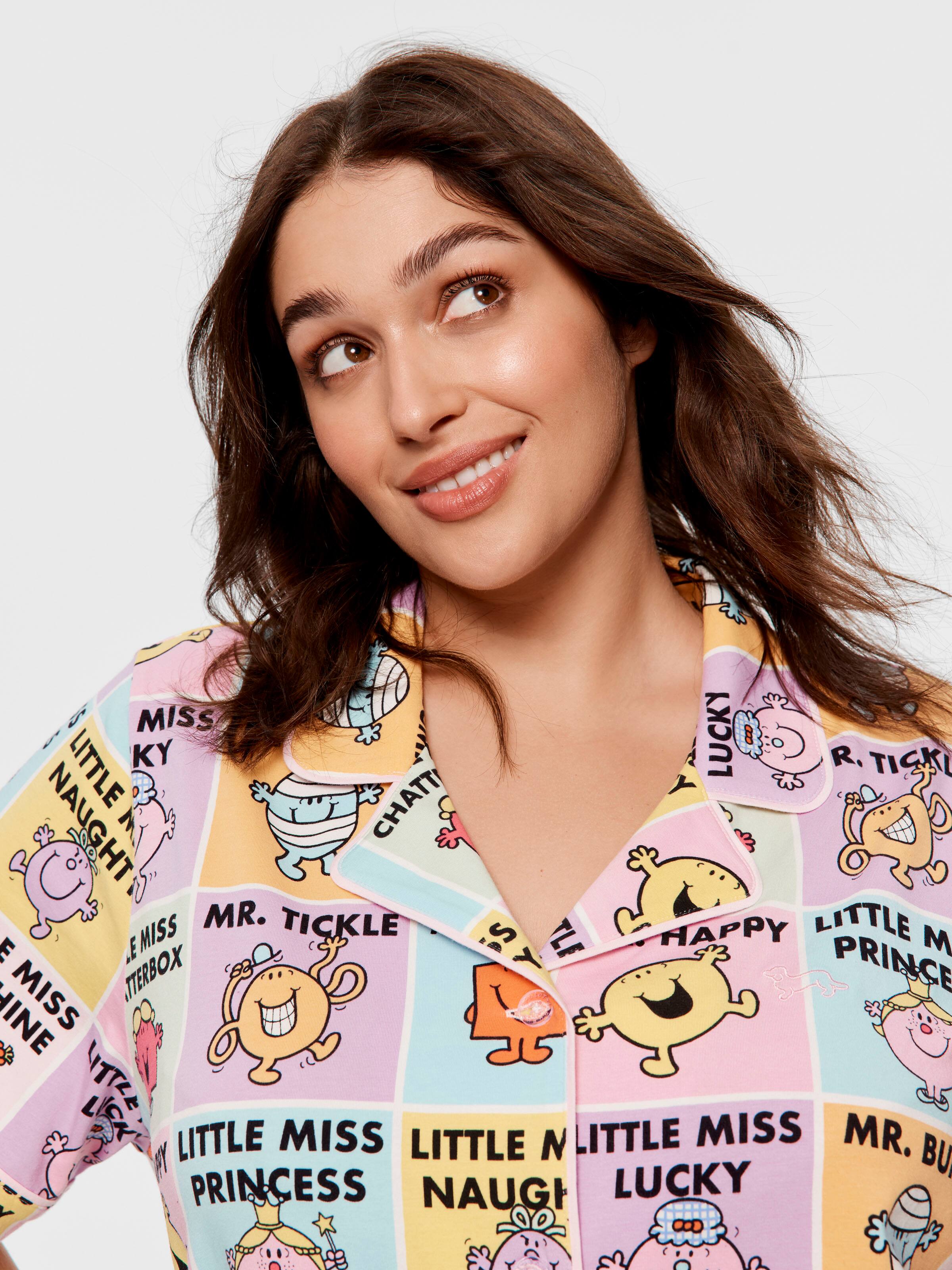 P.A. Plus Mr Men & Little Miss Shortie Pj Set