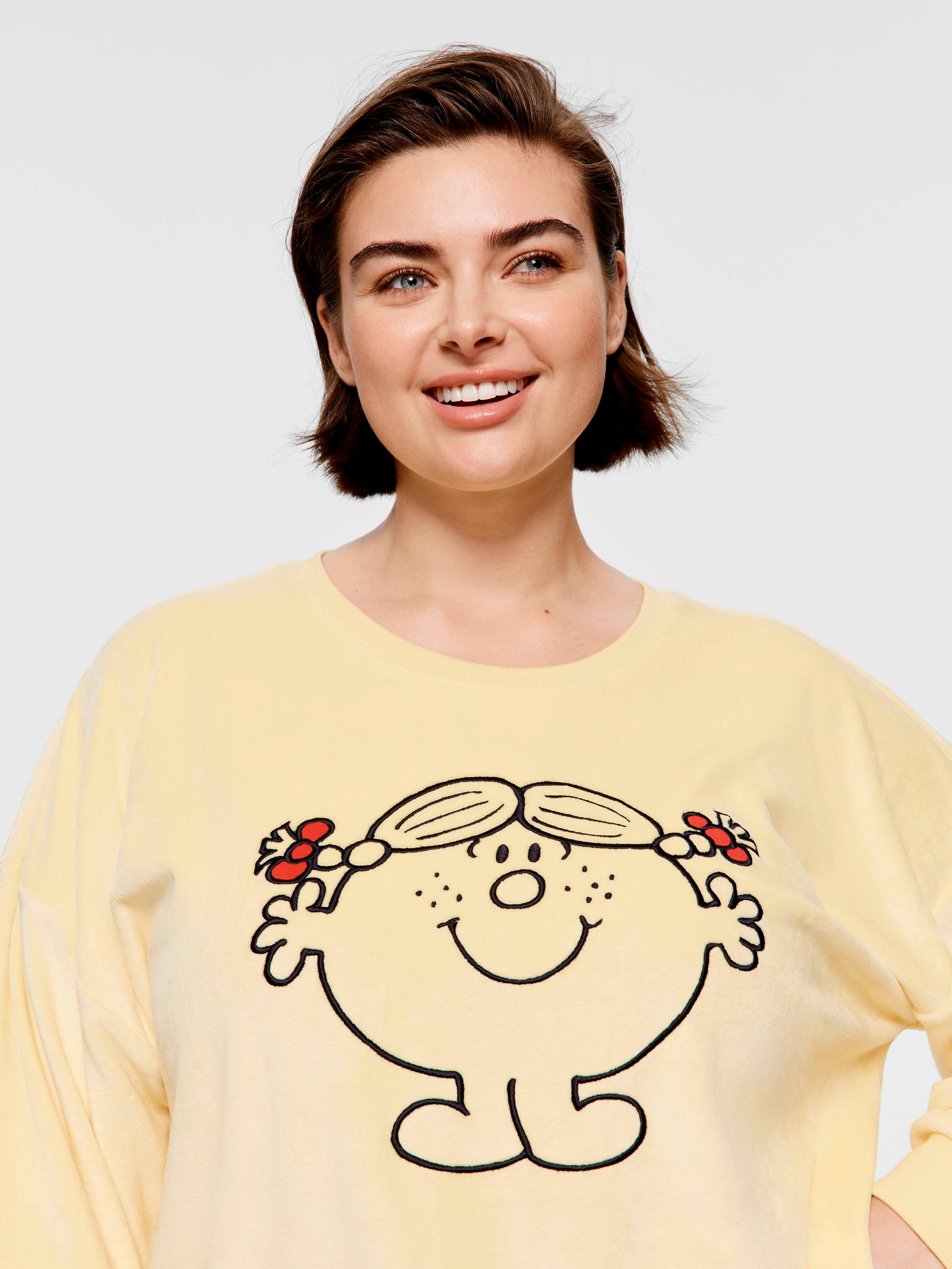 P.A. Plus Little Miss Sunshine Fluffy Sweater
