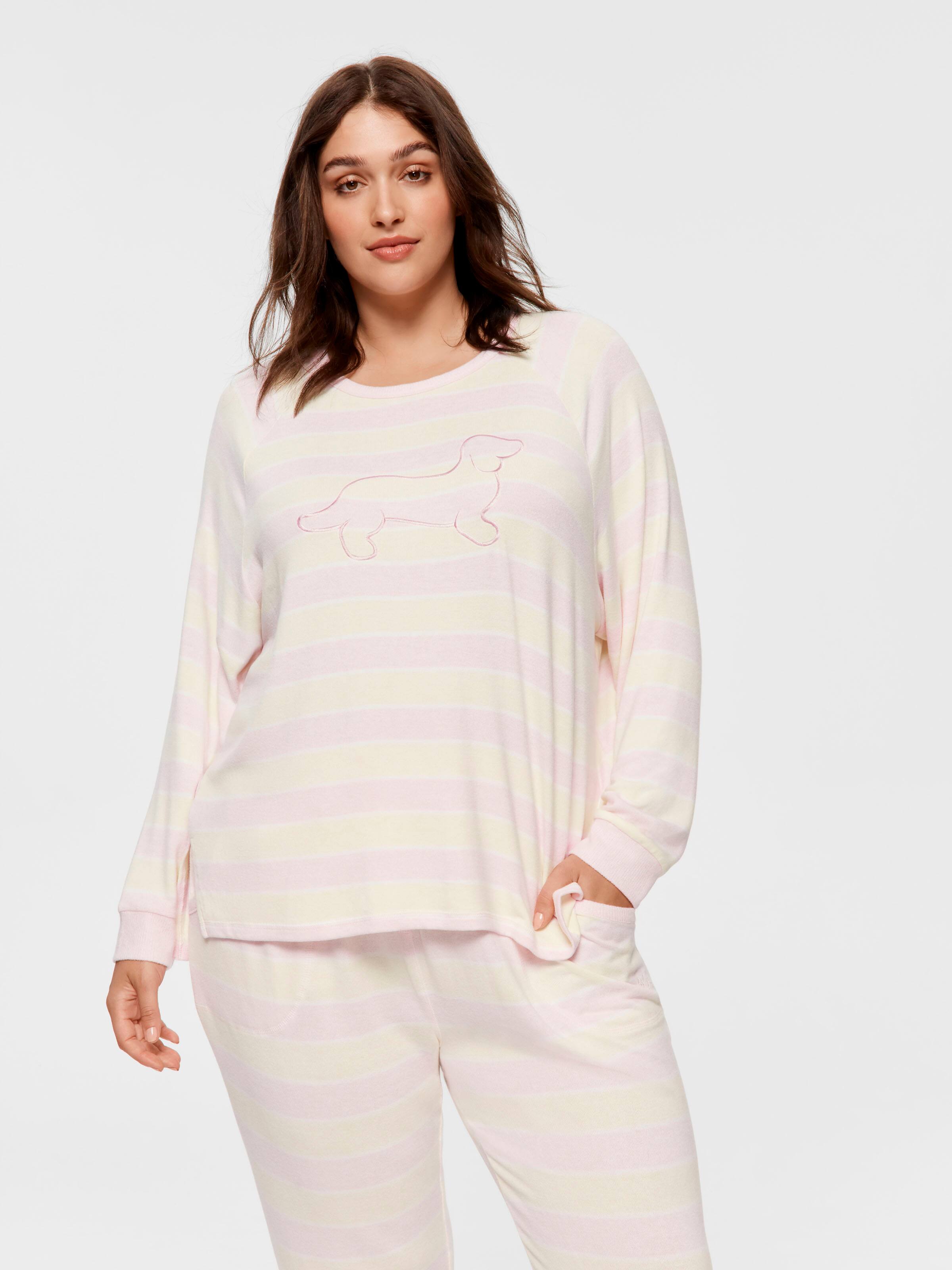 P.A. Plus Pastel Fuzzy Oversized Sweater