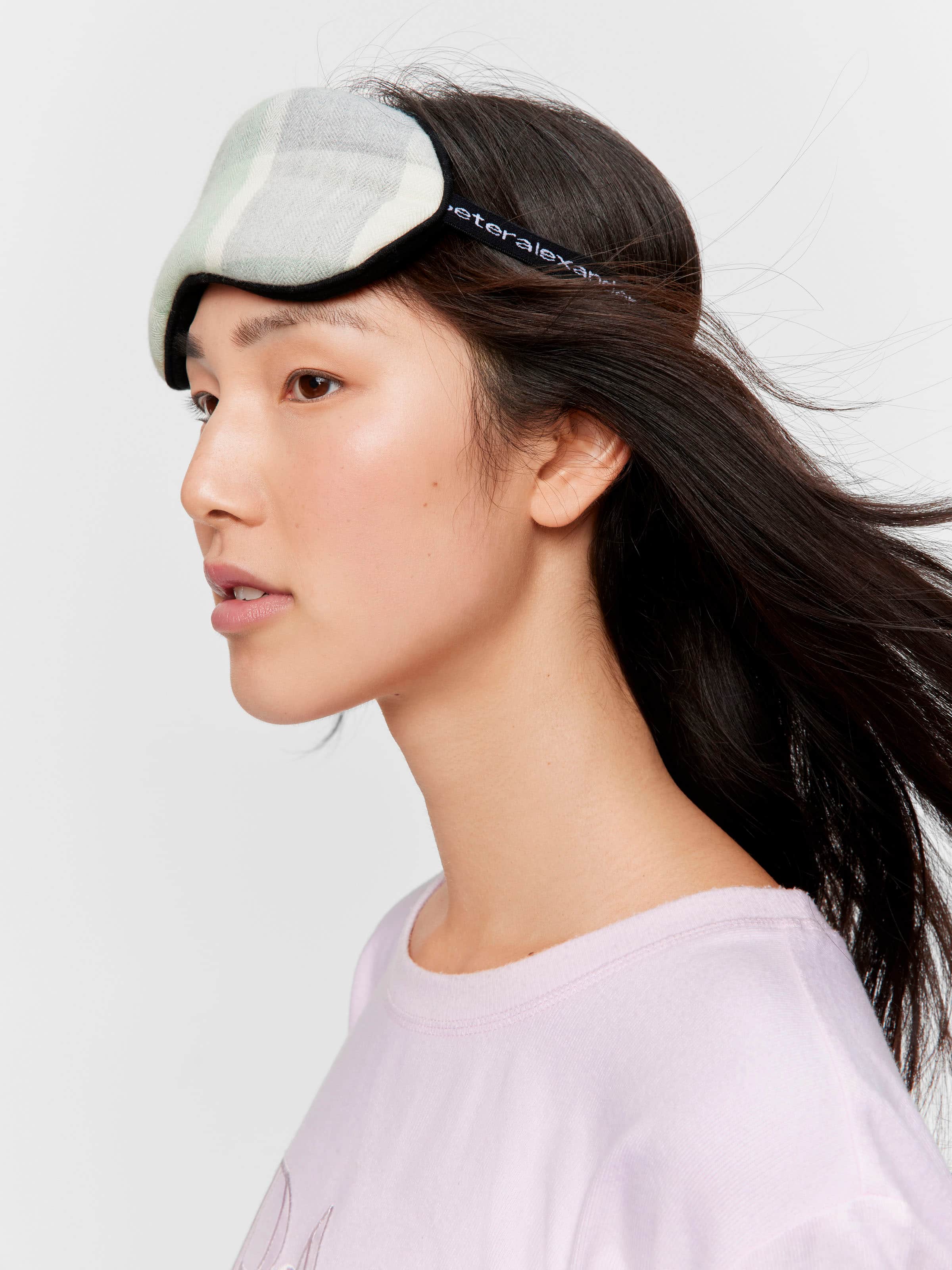 Check Eye Mask