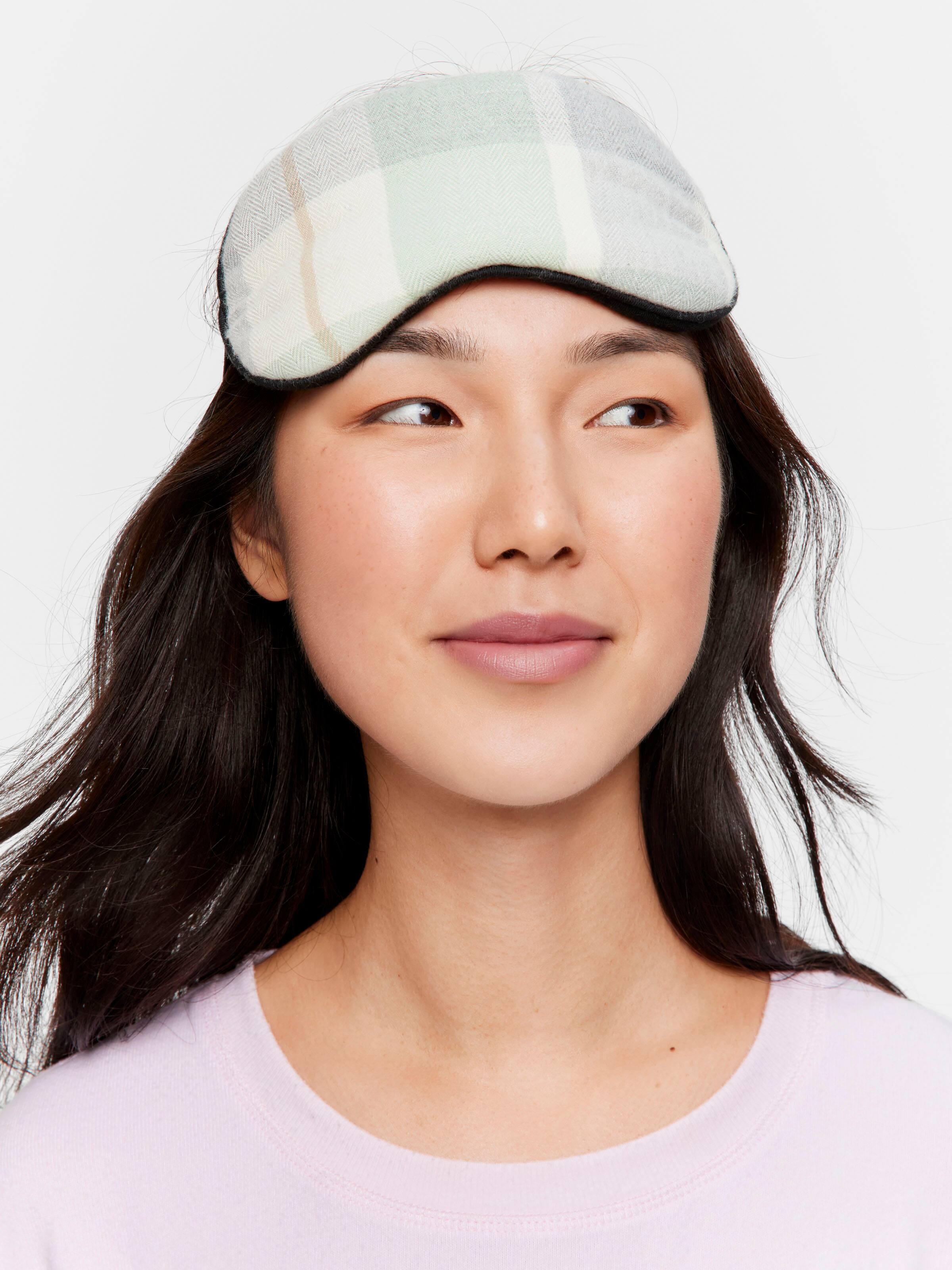 Check Eye Mask