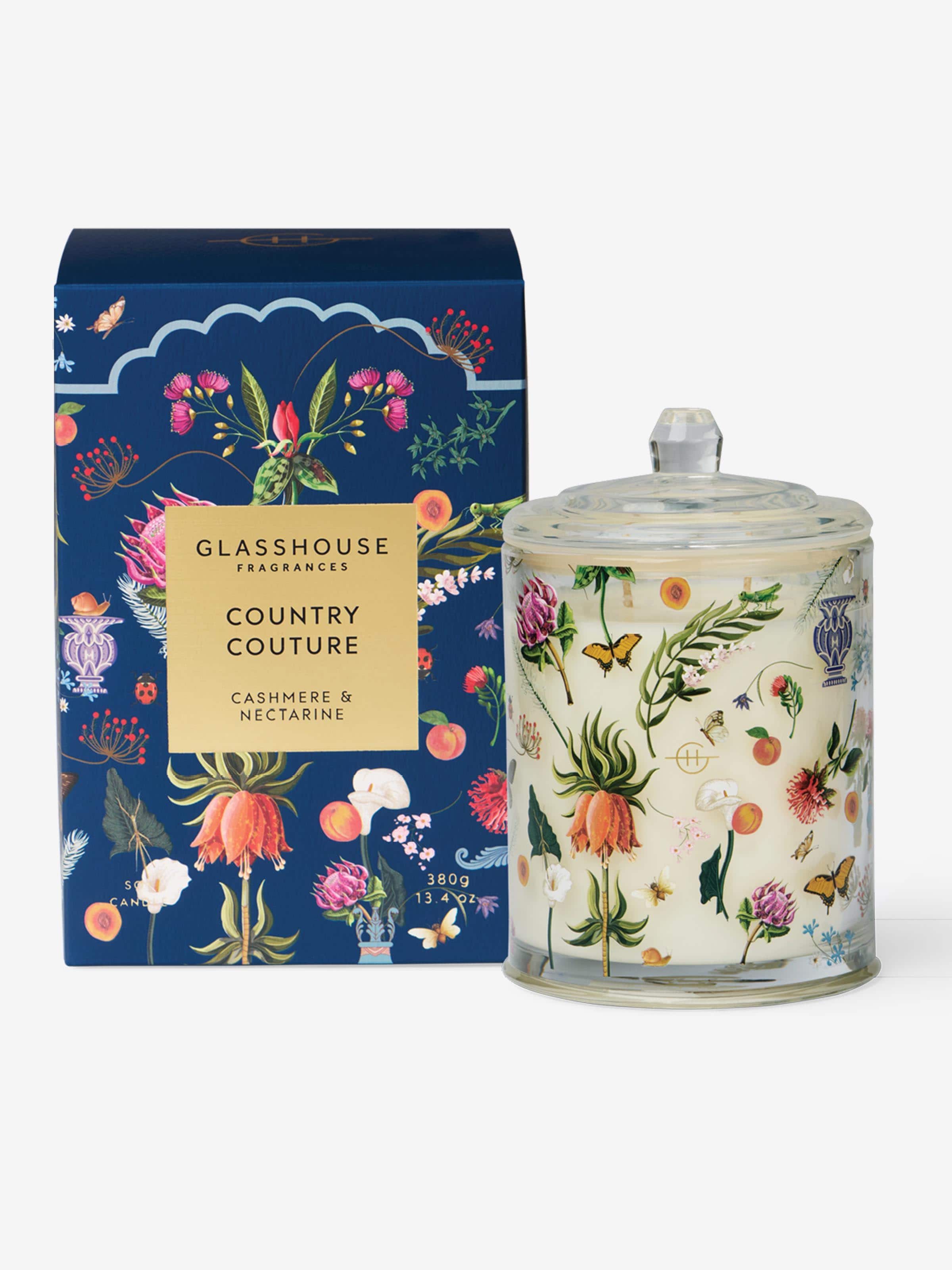 Glasshouse Fragrances Limited Edition Mother's Day Country Couture 380G Candle