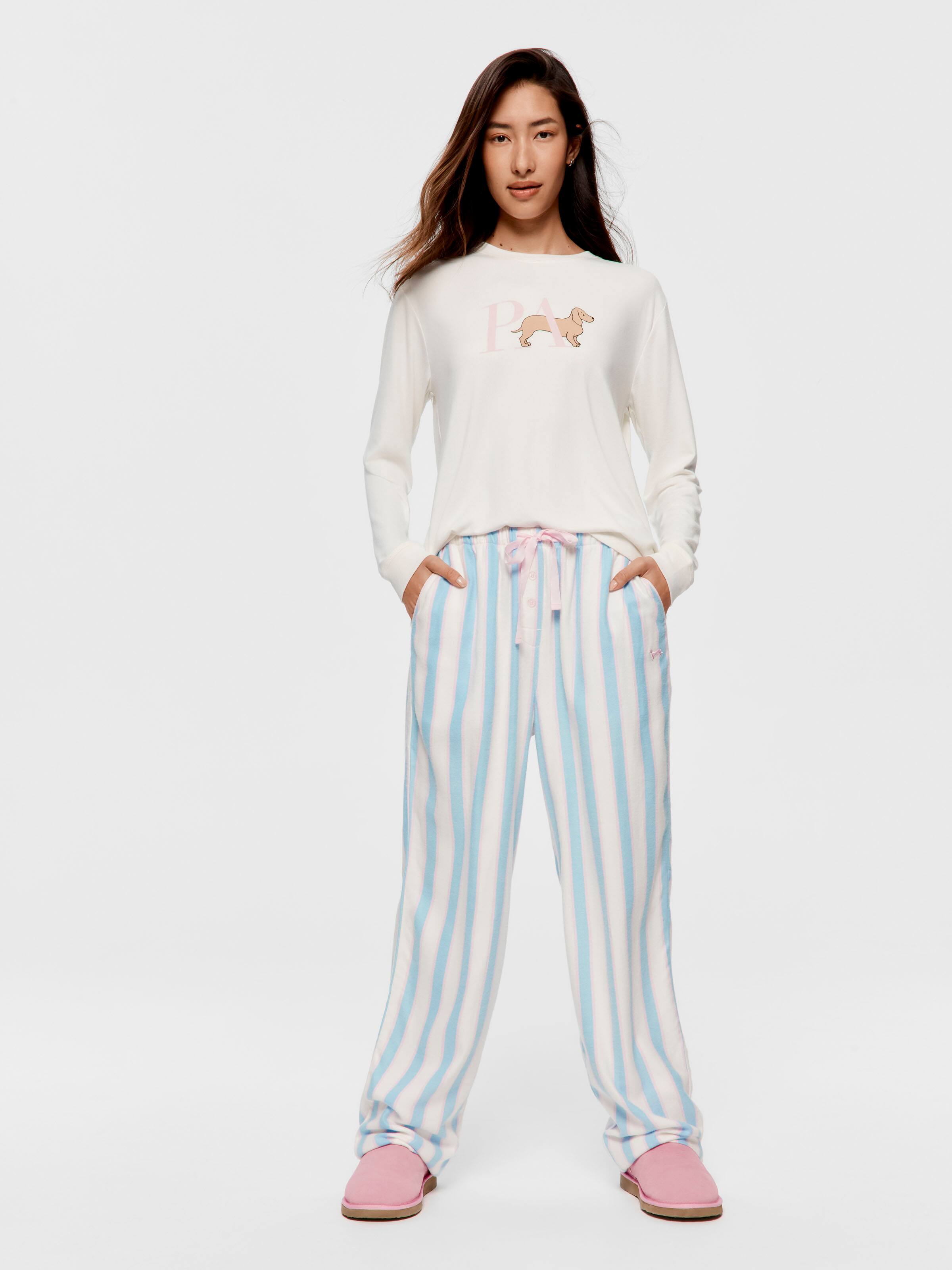 Blue Stripe Classic Pj Pant