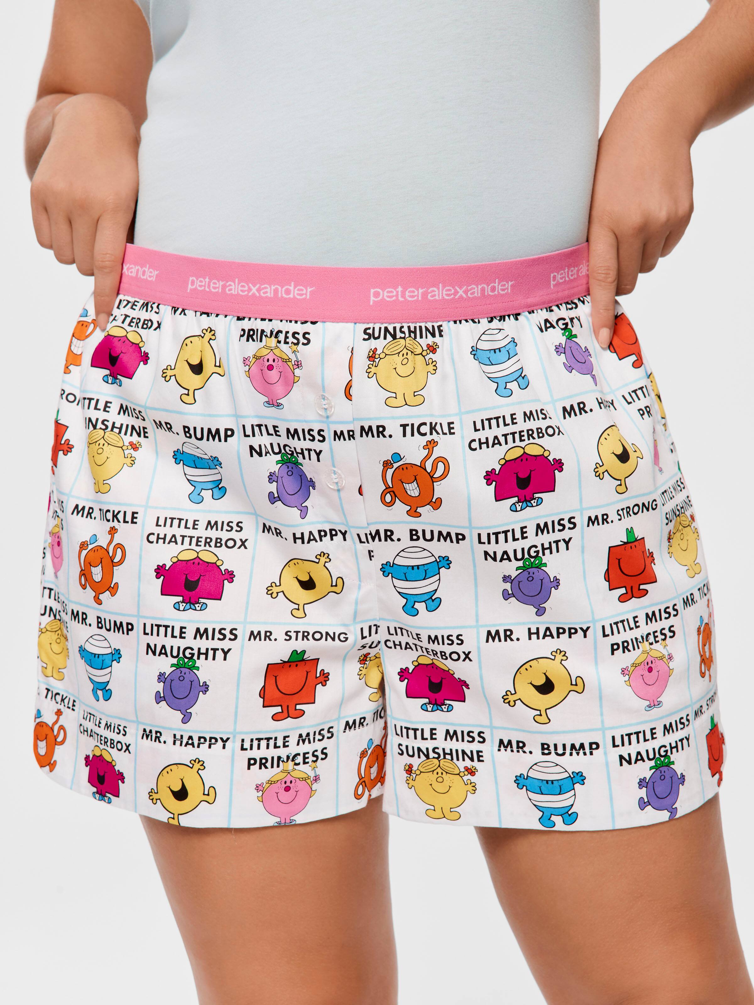 P.A. Plus Mr Men & Little Miss Character Mid Short