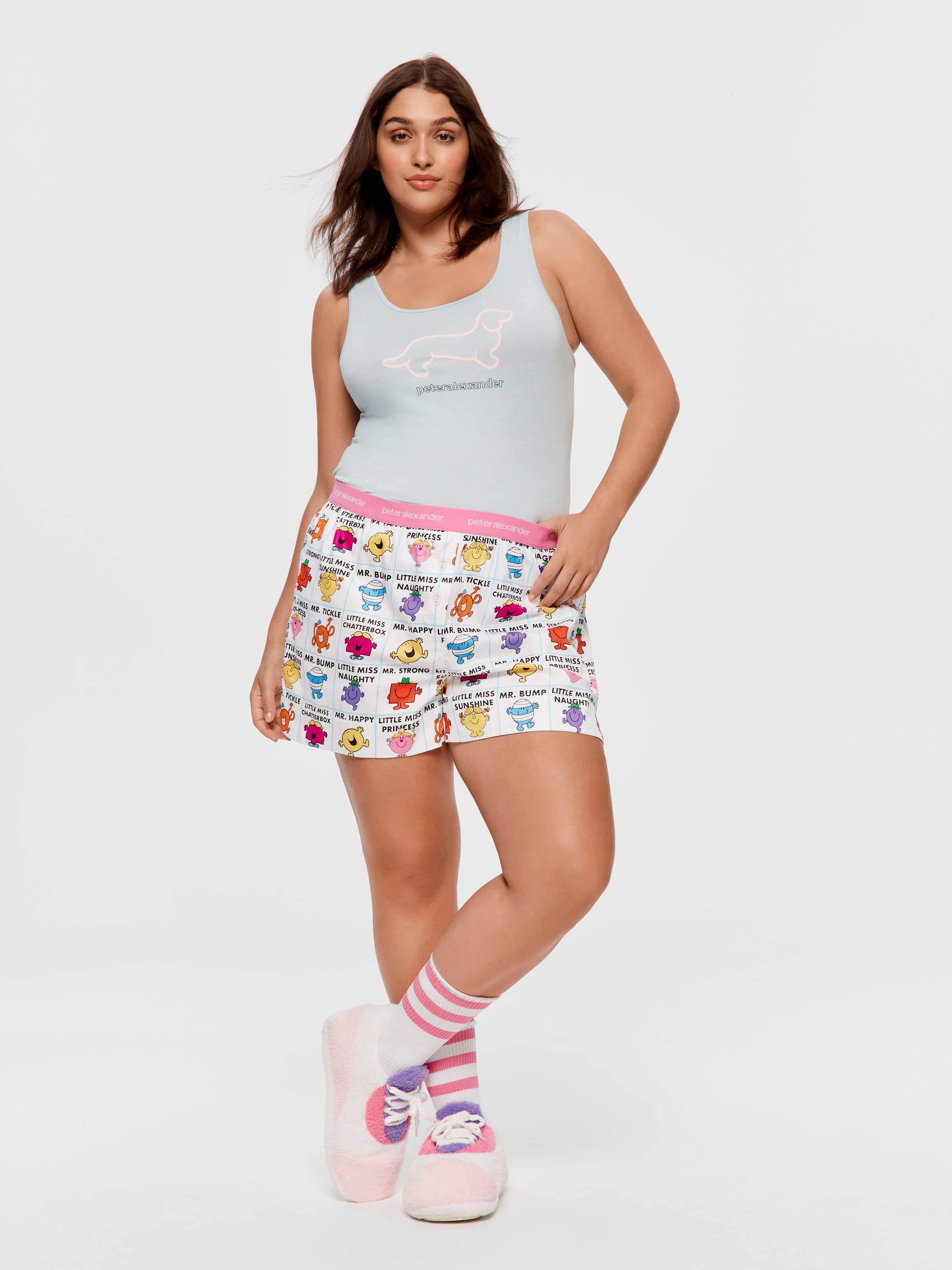 P.A. Plus Mr Men & Little Miss Character Mid Short