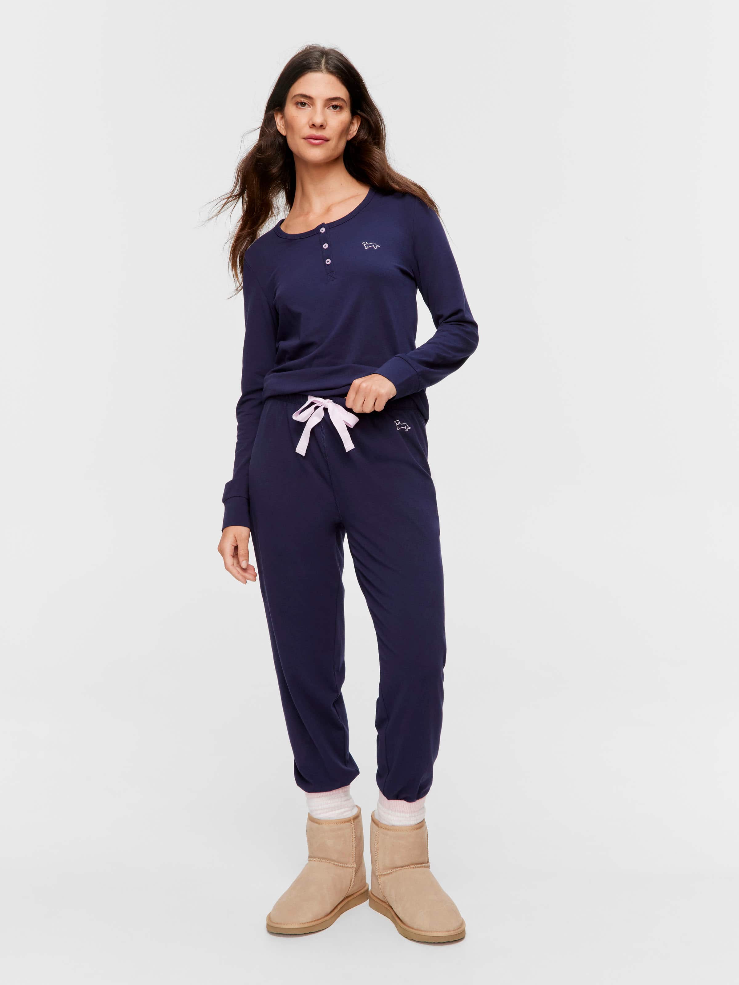 Navy Easy Pj Pant