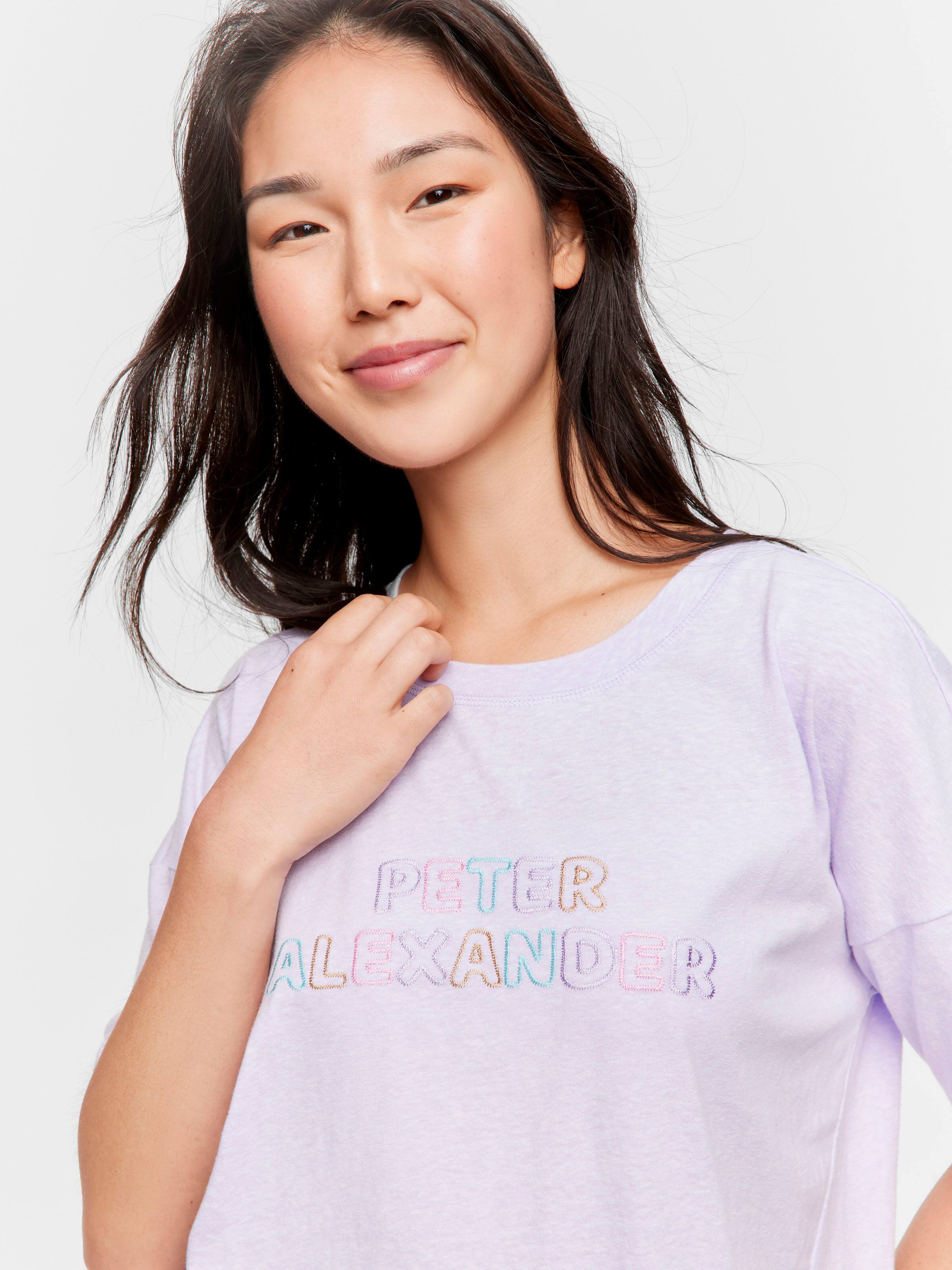 Lilac Peter Alexander Logo Tee