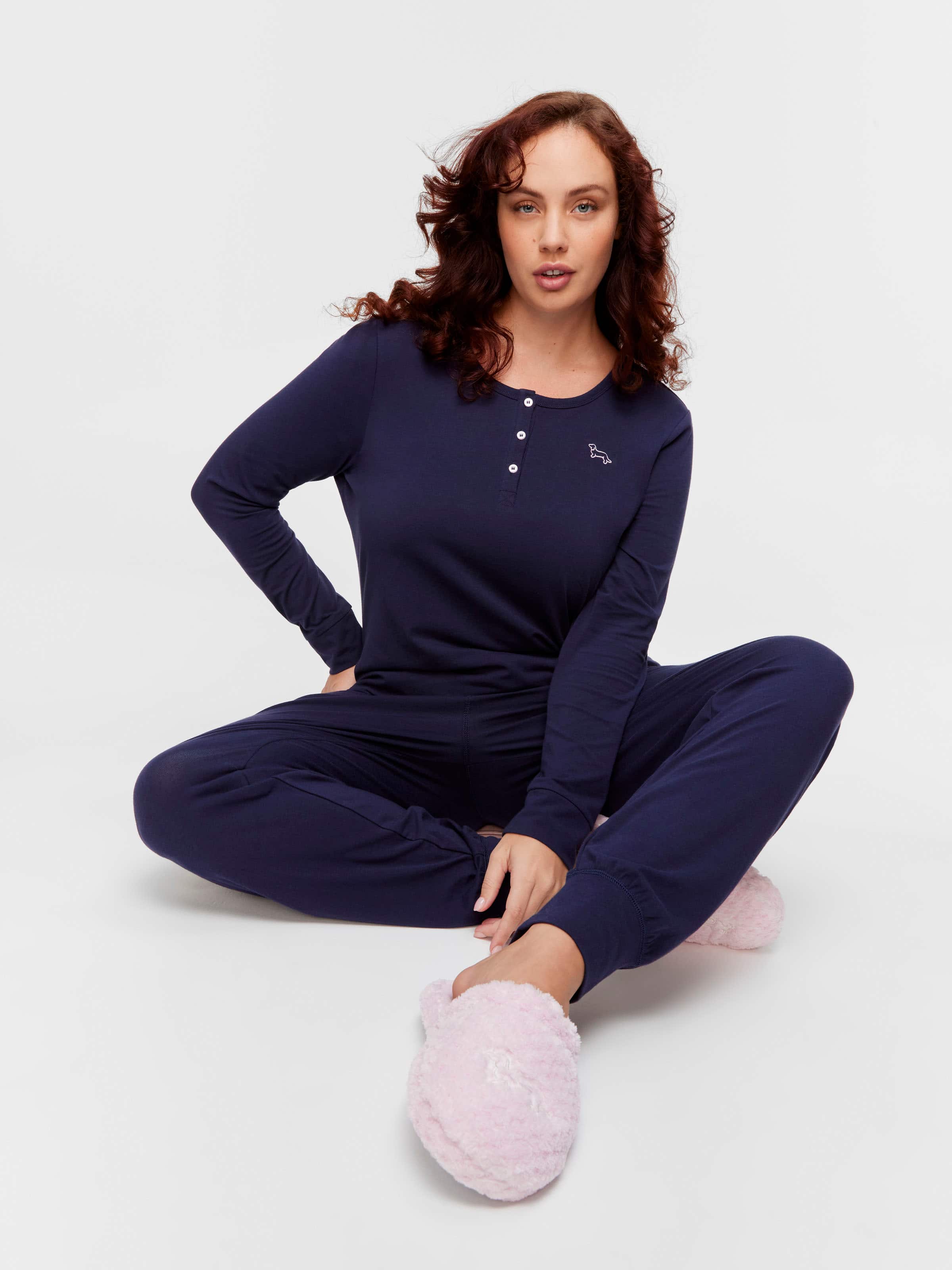 P.A. Plus Navy Easy Pj Pant