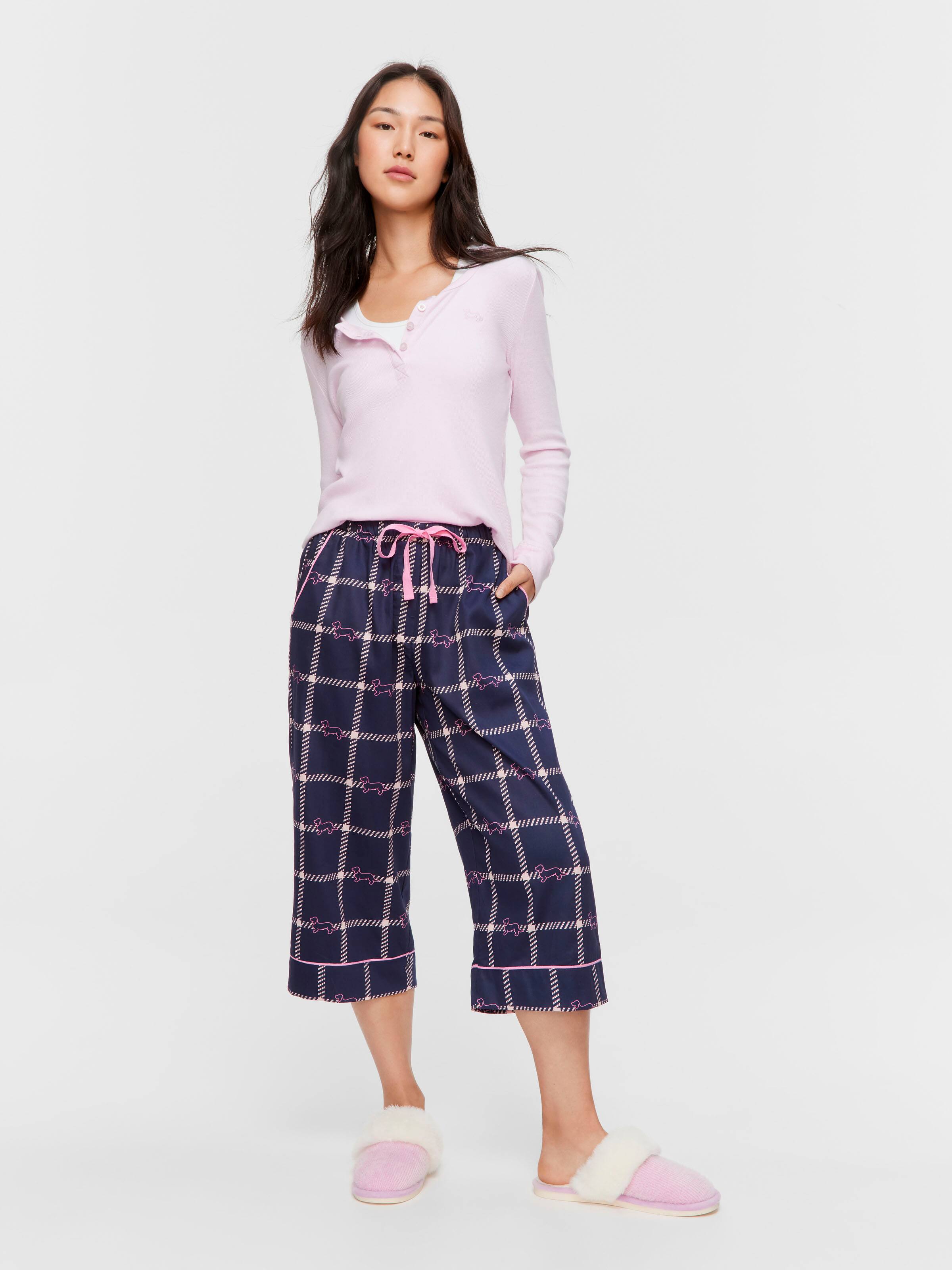 Image for Penny Windowpane 3/4 Pj Pant from JustGroupNZ