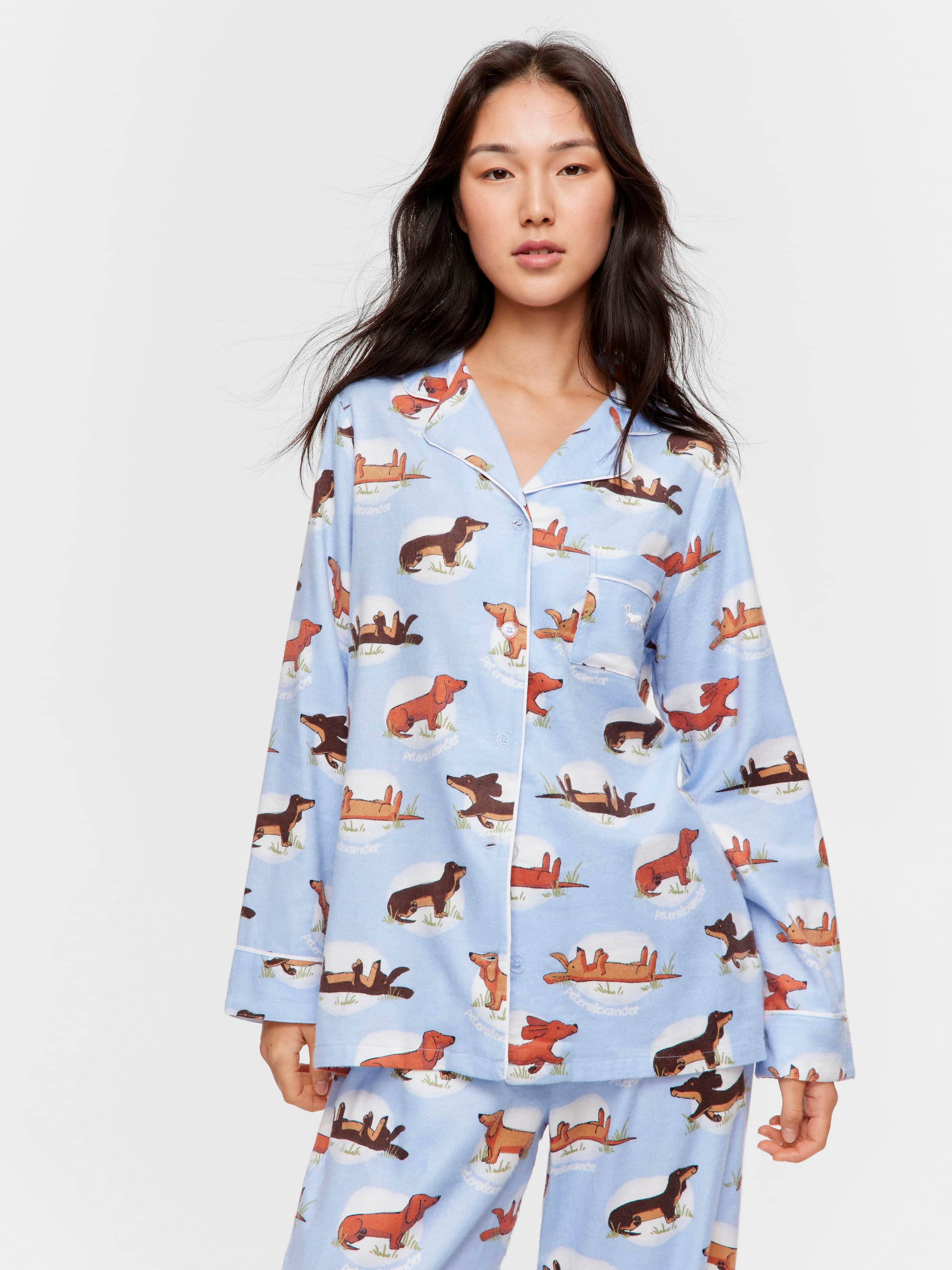 Penny Spot Bamboo Flannelette Long Pj Set
