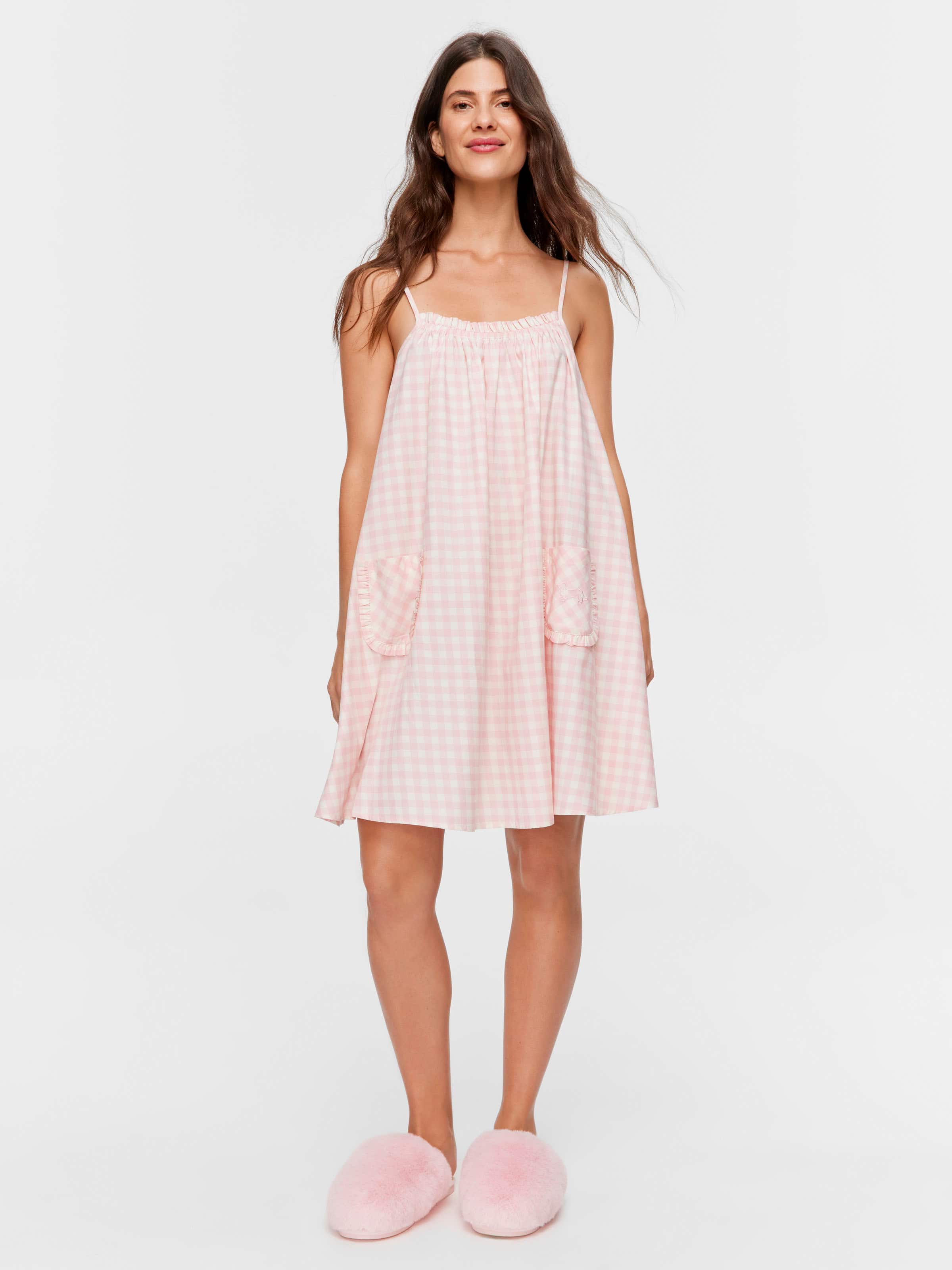 Gingham Strappy Nightie