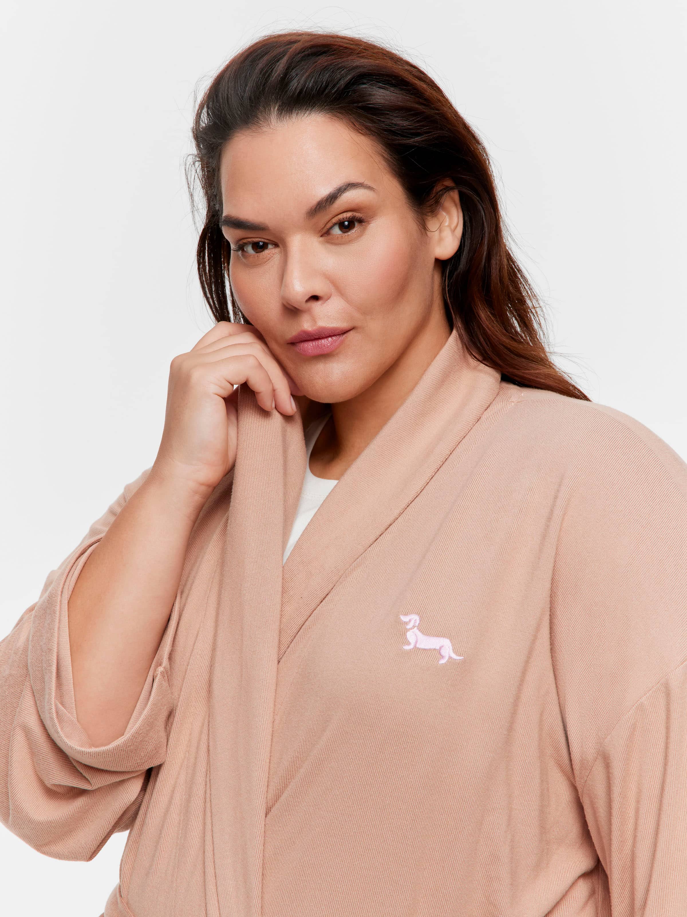 P.A. Plus Caramel Plush Fashion Gown