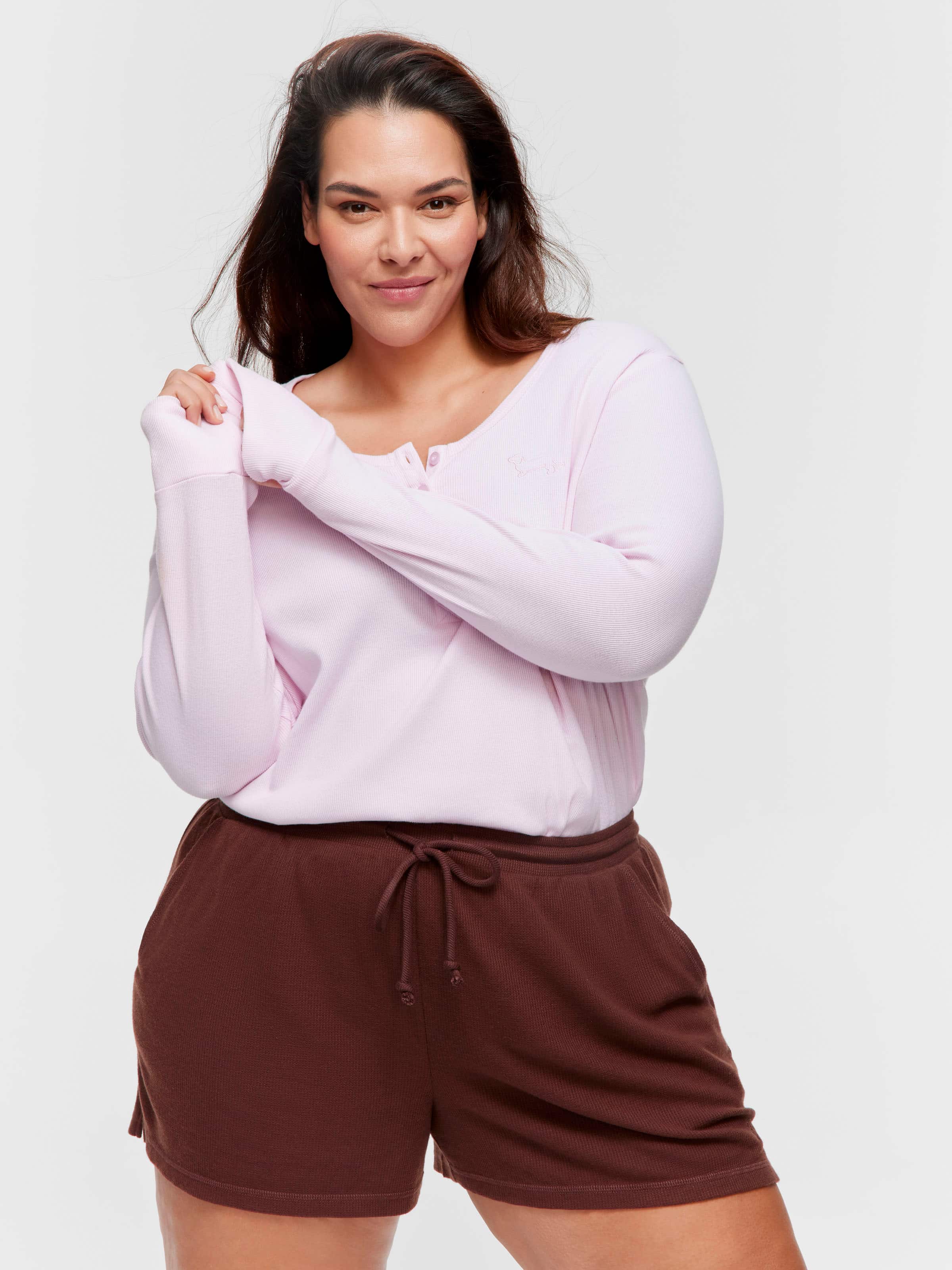 P.A. Plus Choc Soft Waffle Mid Short