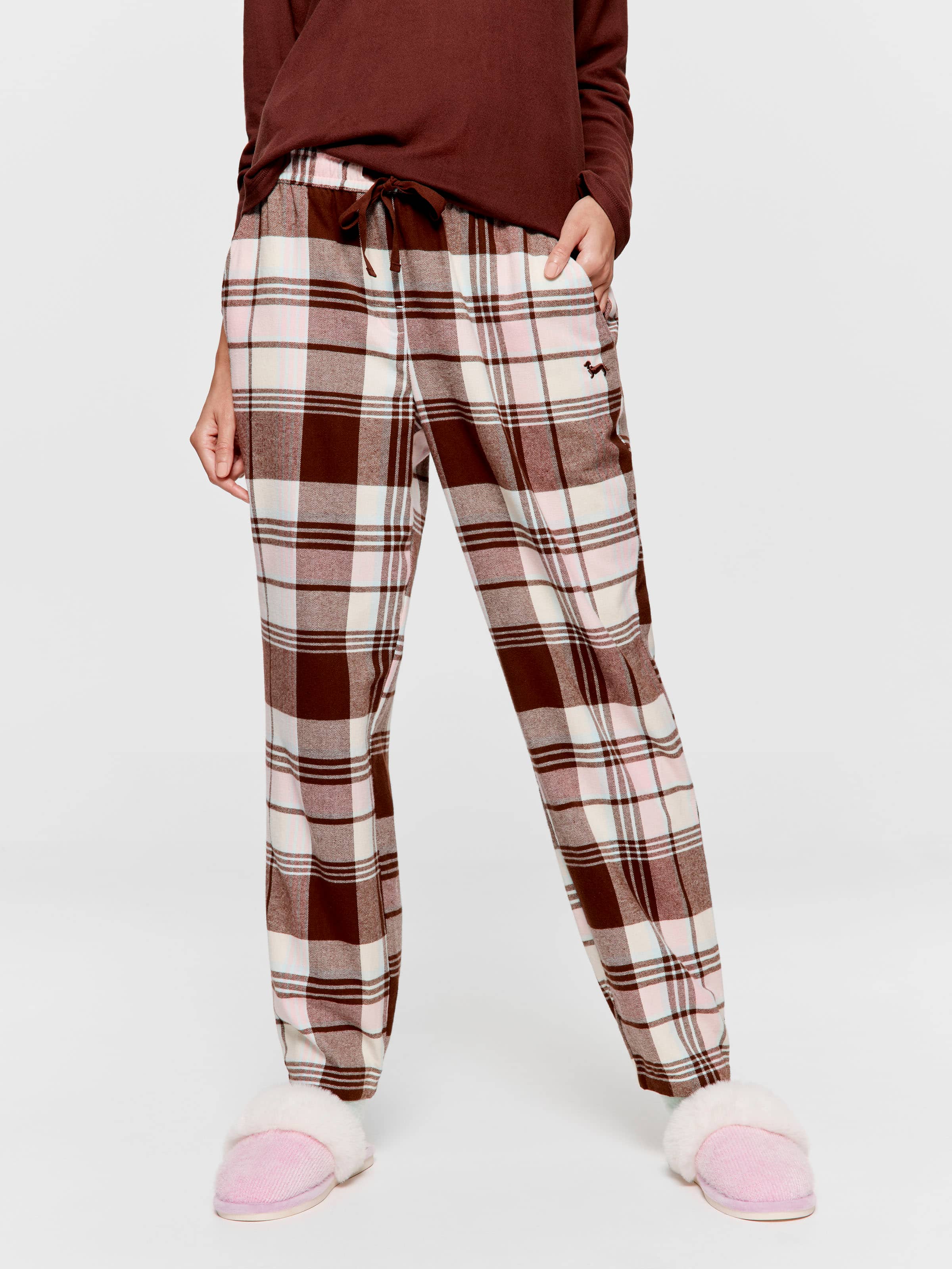 Image for Choc Mint Flannelette Tapered Pj Pant from JustGroupNZ