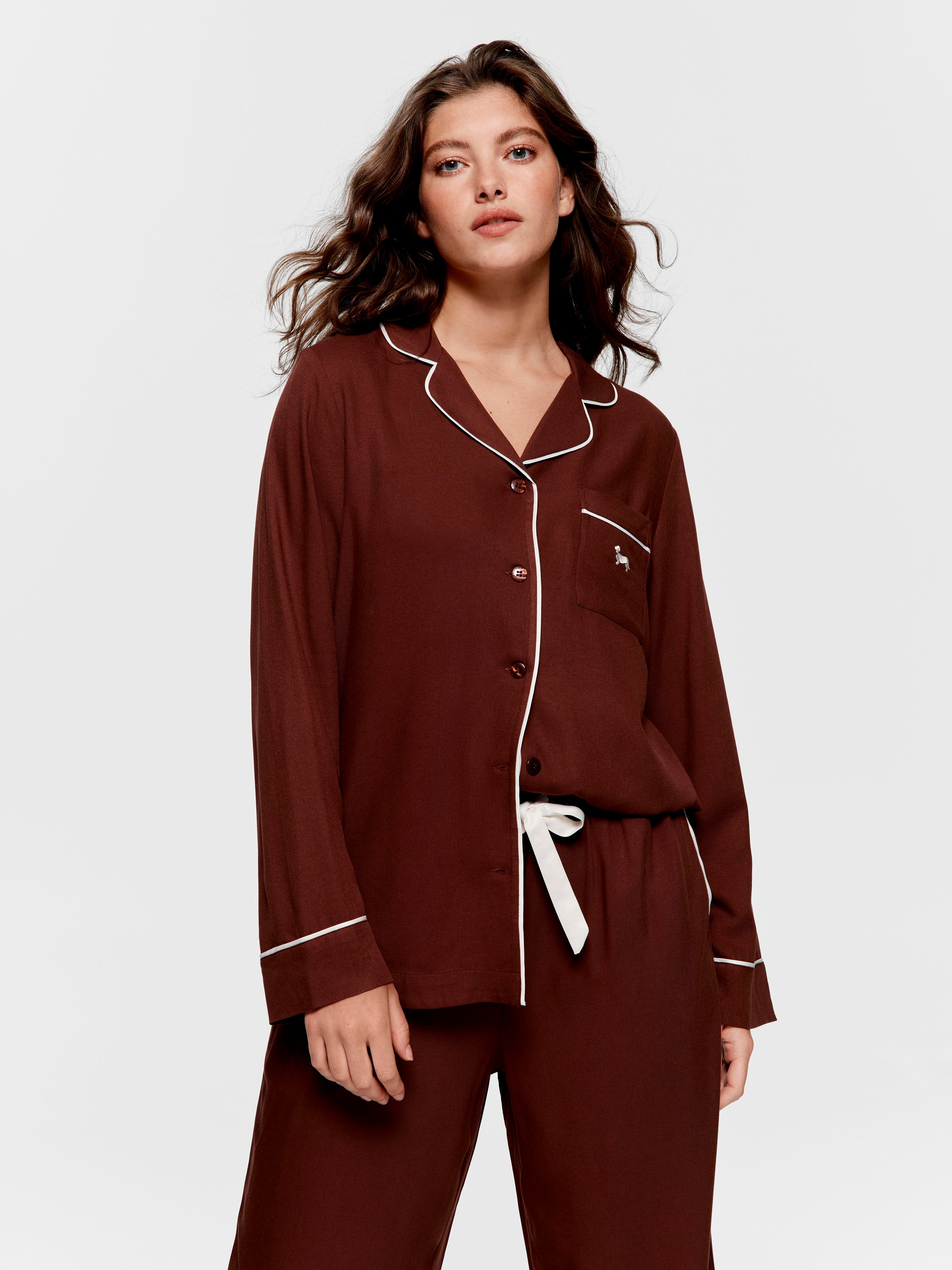 Image for Chocolate Long Sleeve Pj Set from JustGroupNZ
