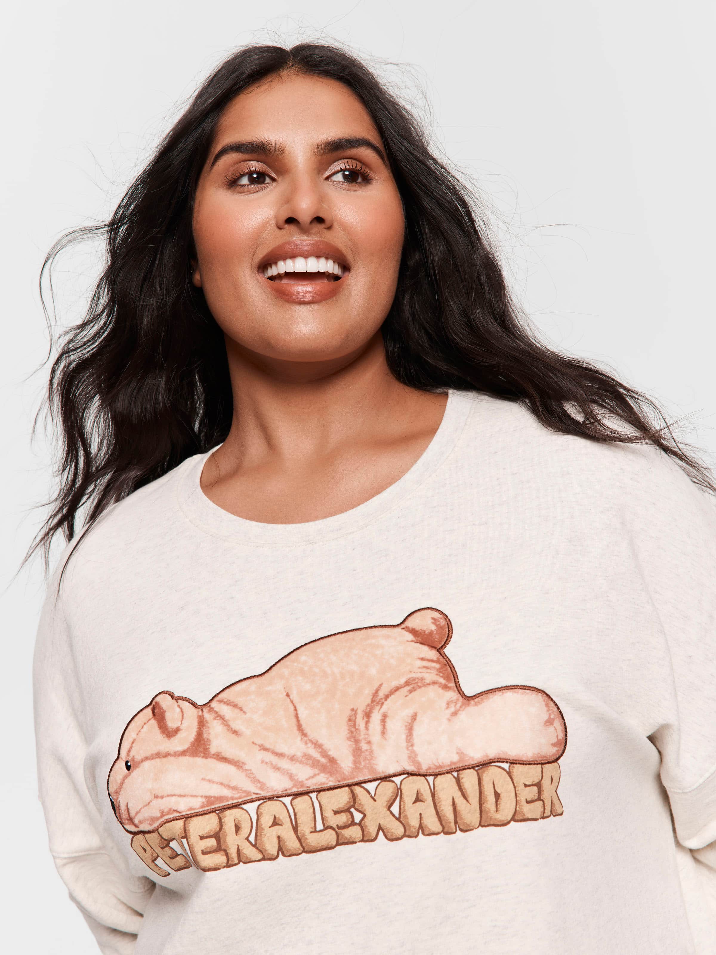 P.A. Plus Bear Long Sleeve Sweater Nightie
