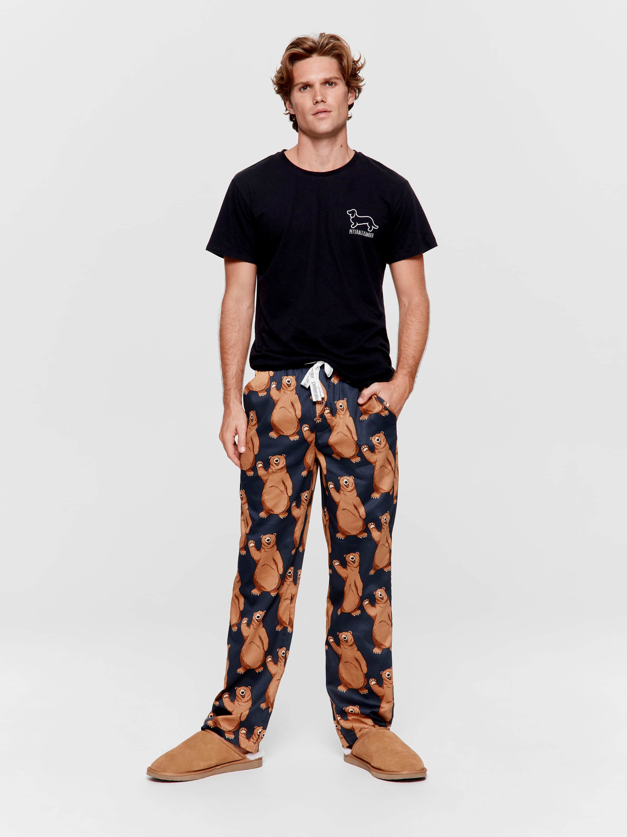 Waving Bear Pj Pant