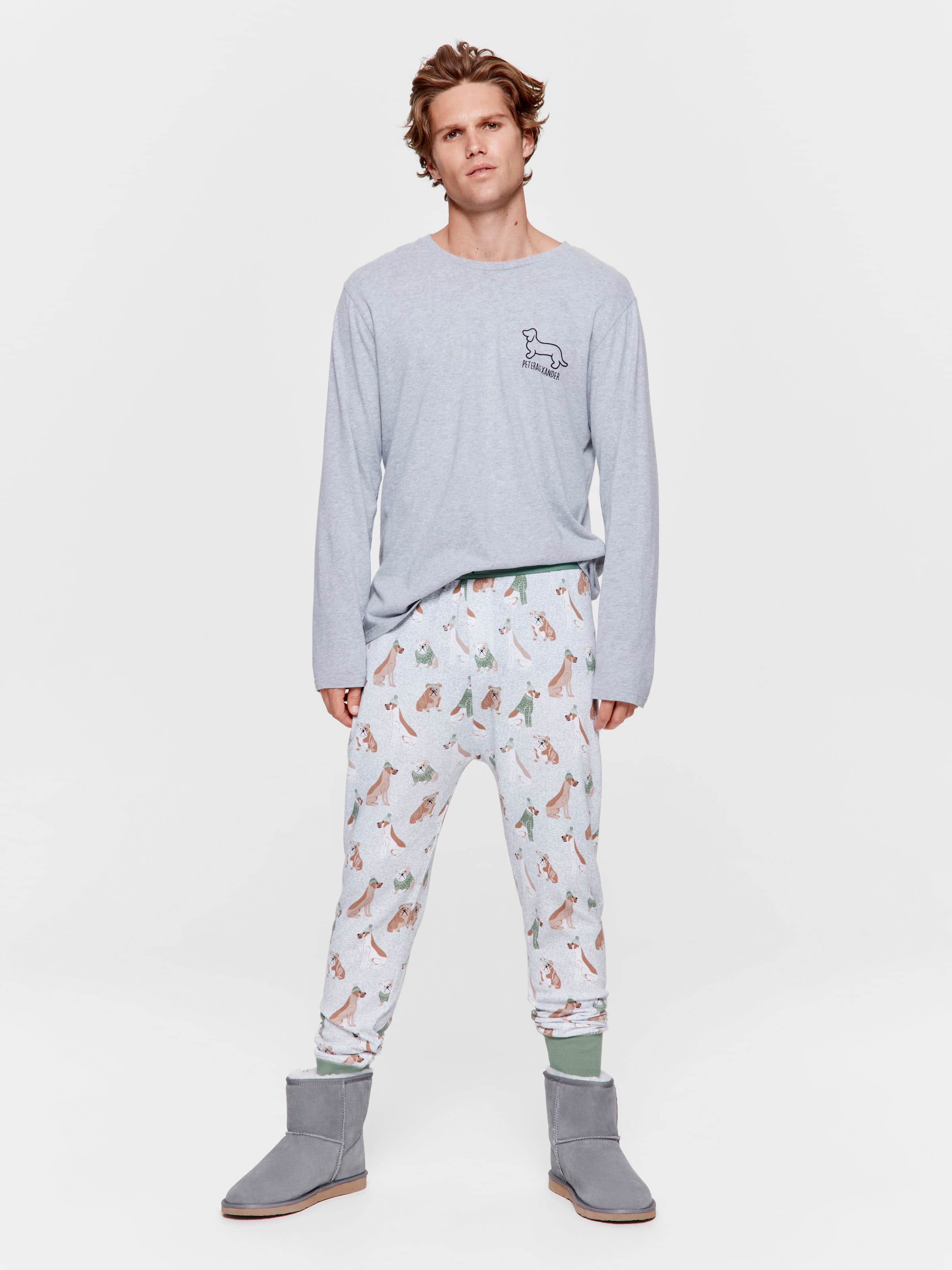 Dog Day Long John Pj Pant
