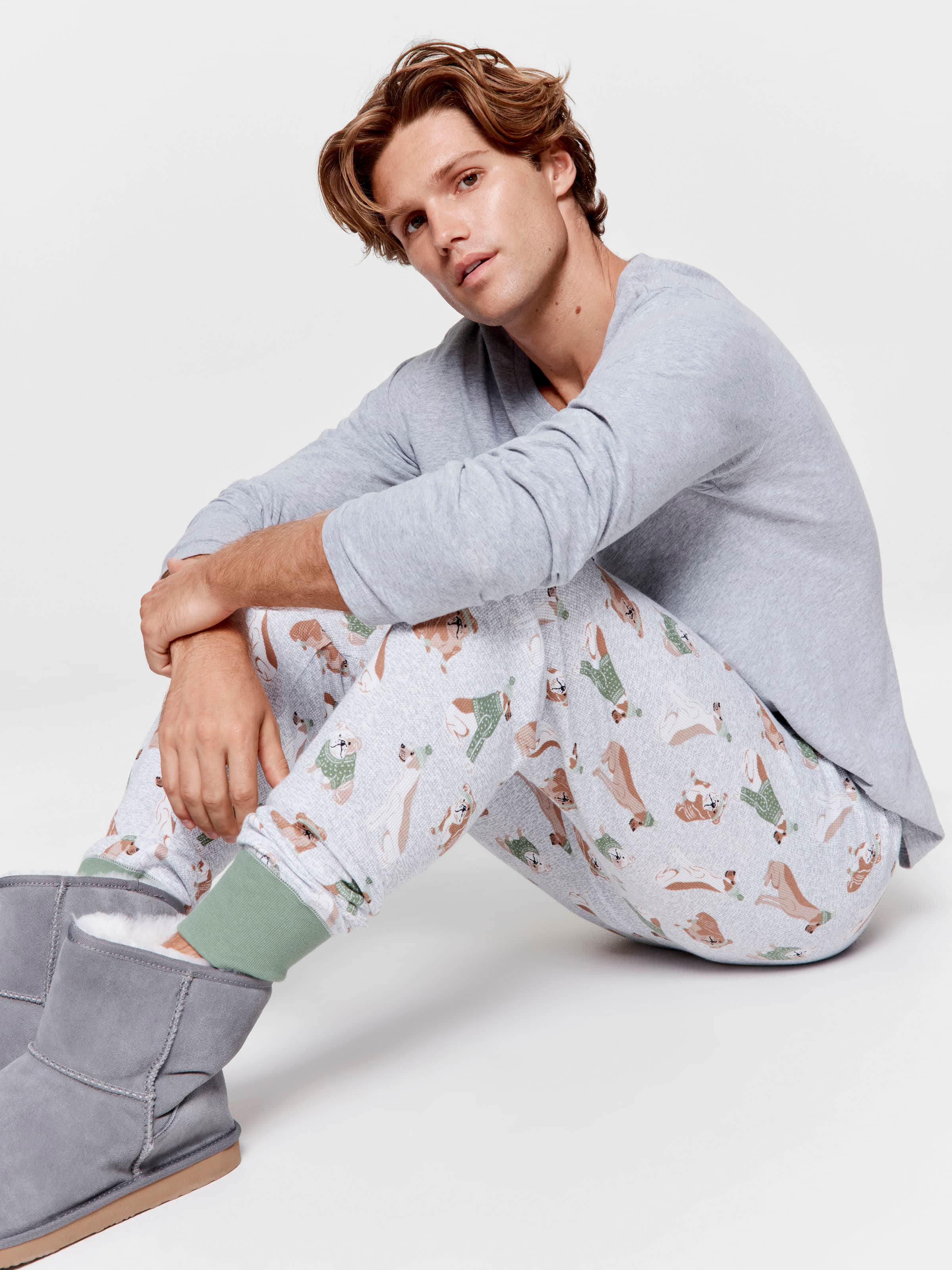 Dog Day Long John Pj Pant