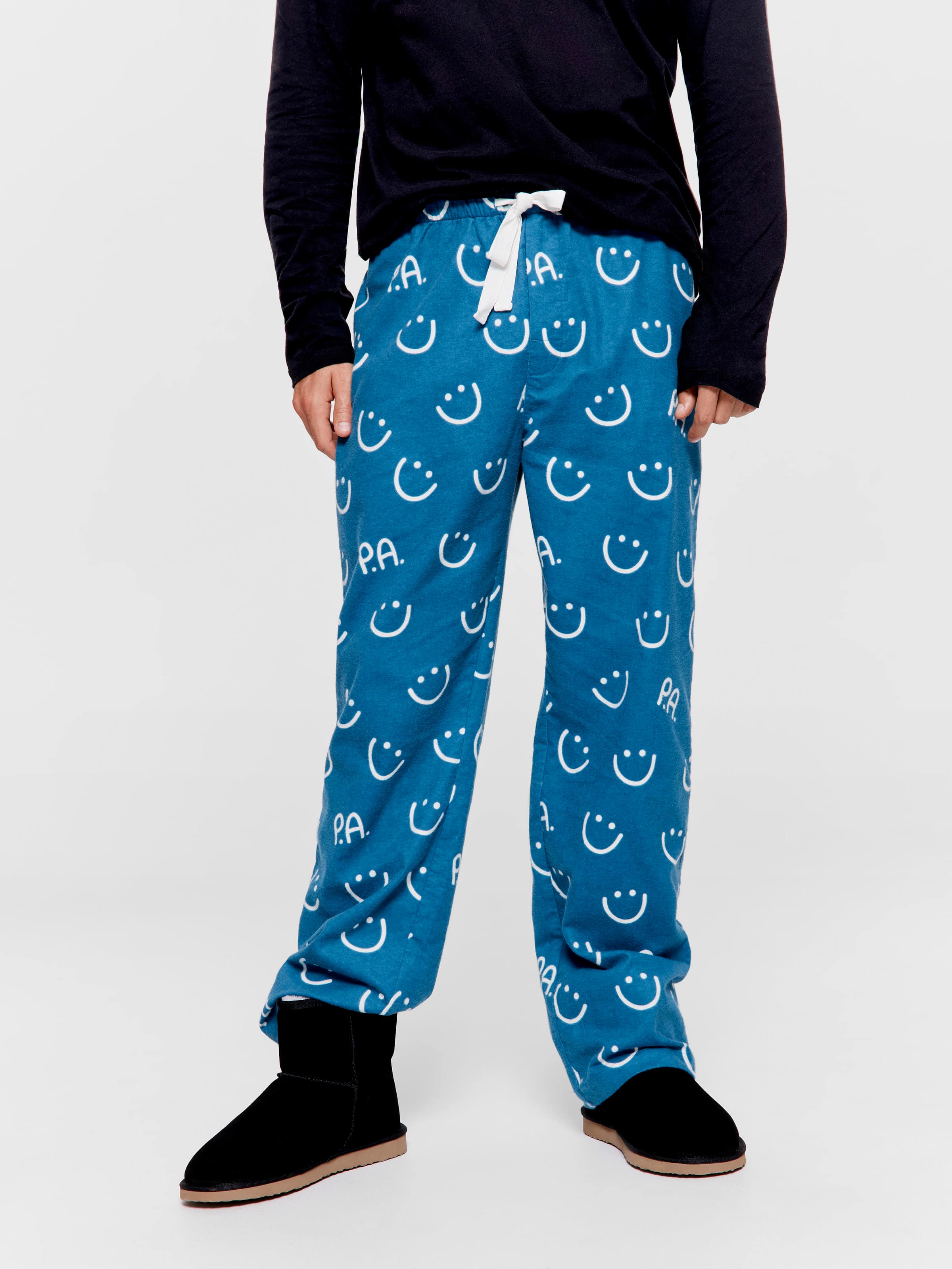 Happy Faces Flannelette Pj Pant