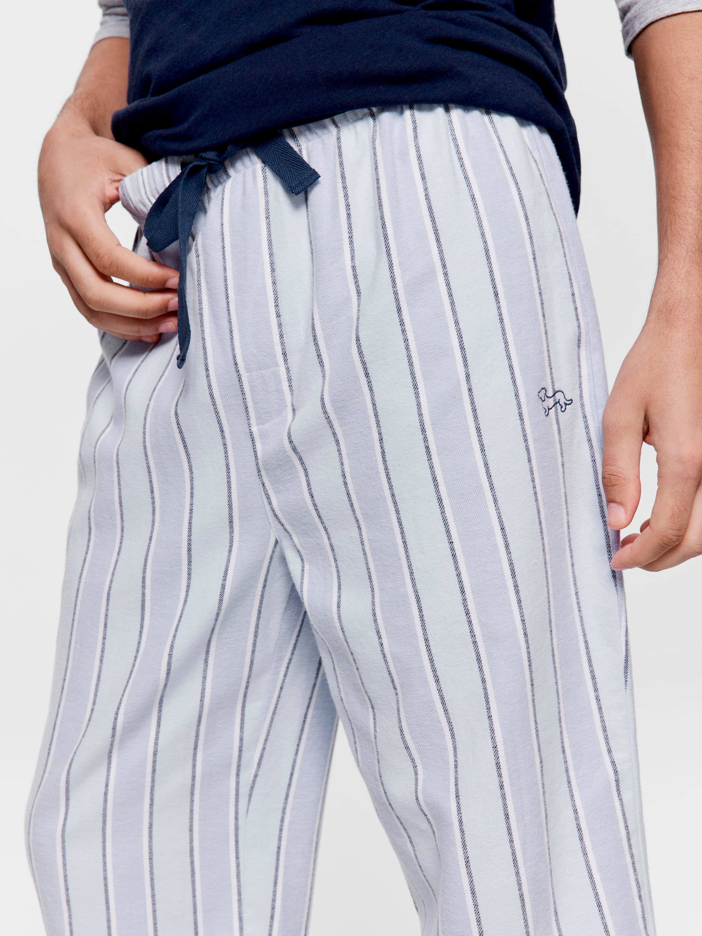 Blue Stripe Classic Pj Pant