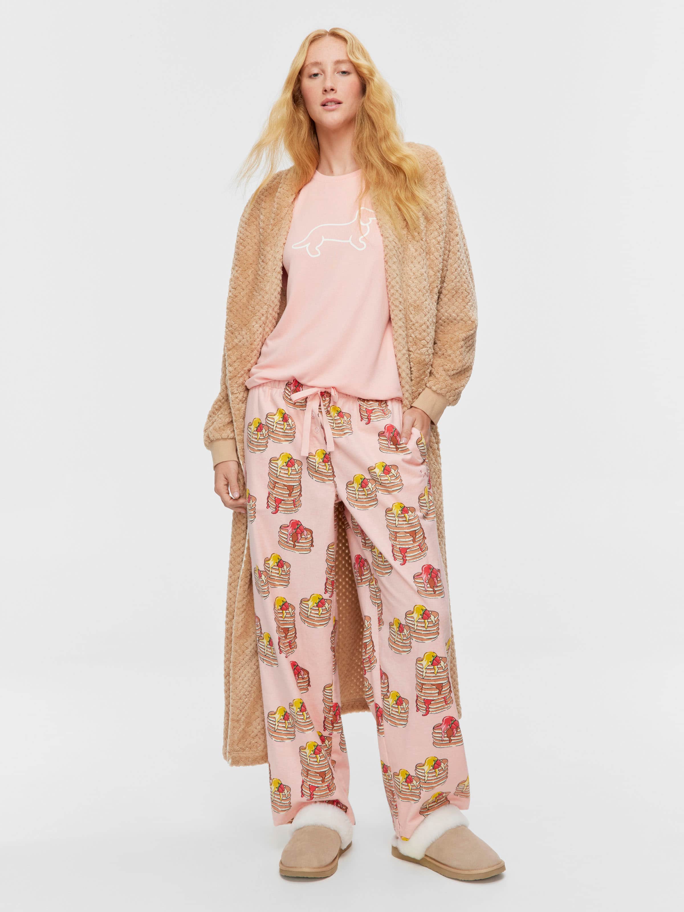 Pancake Stack Flannelette Pj Pant