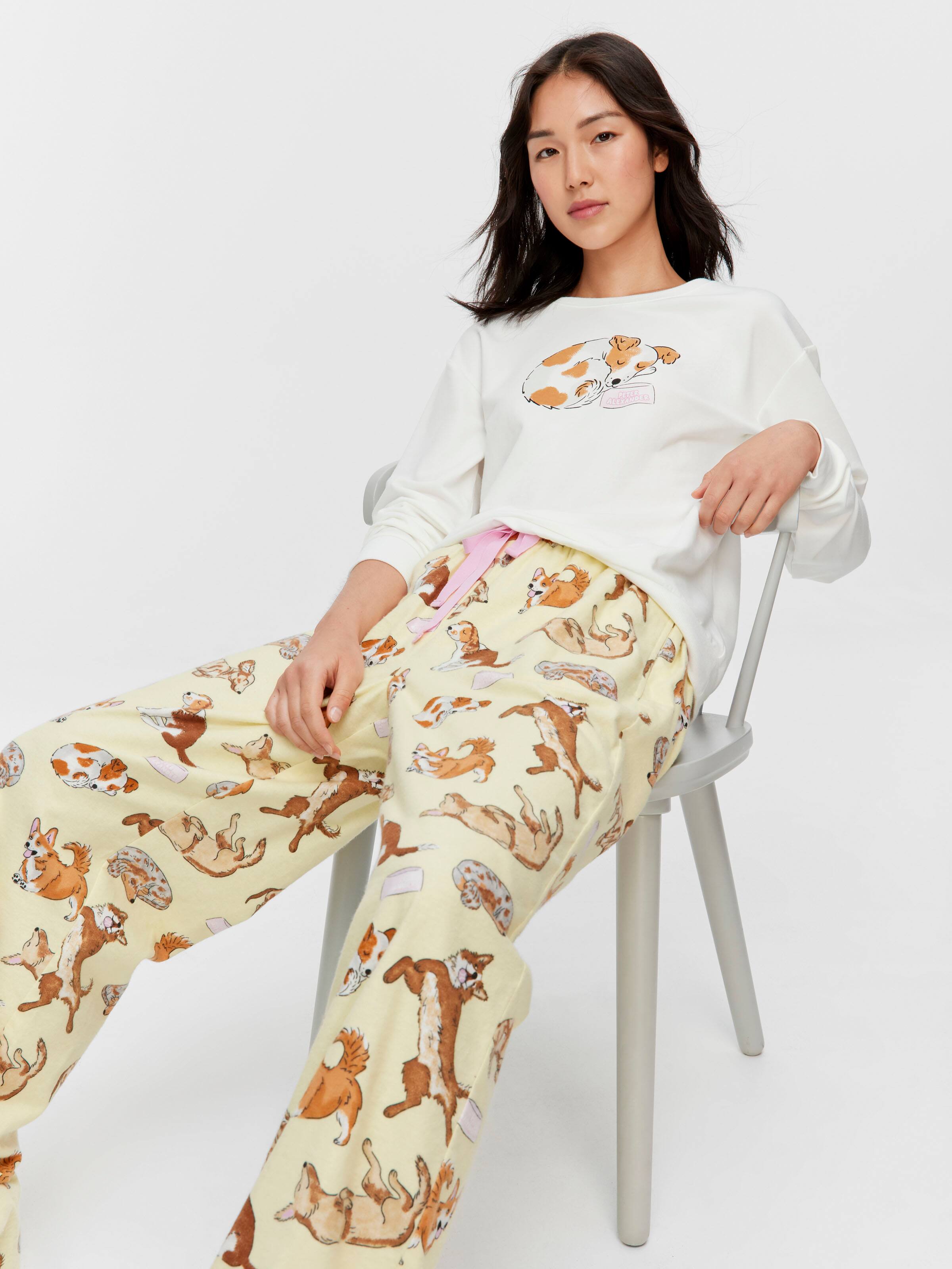 Happy Dogs Flannelette Classic Pj Pant