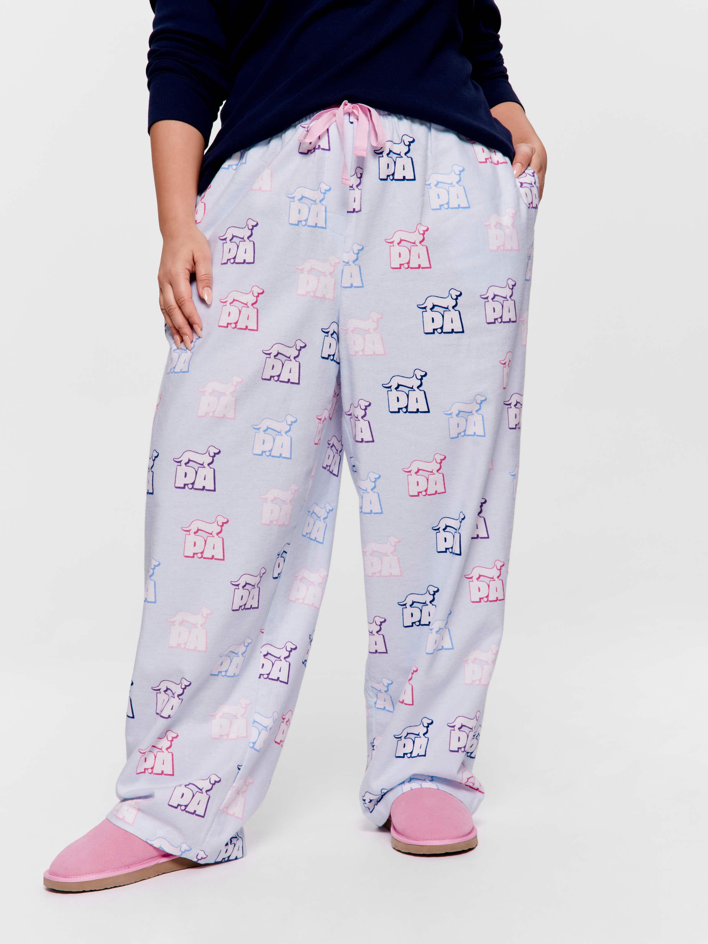 P.A. Plus Impact Penny Logo Flannelette Classic Pj Pant