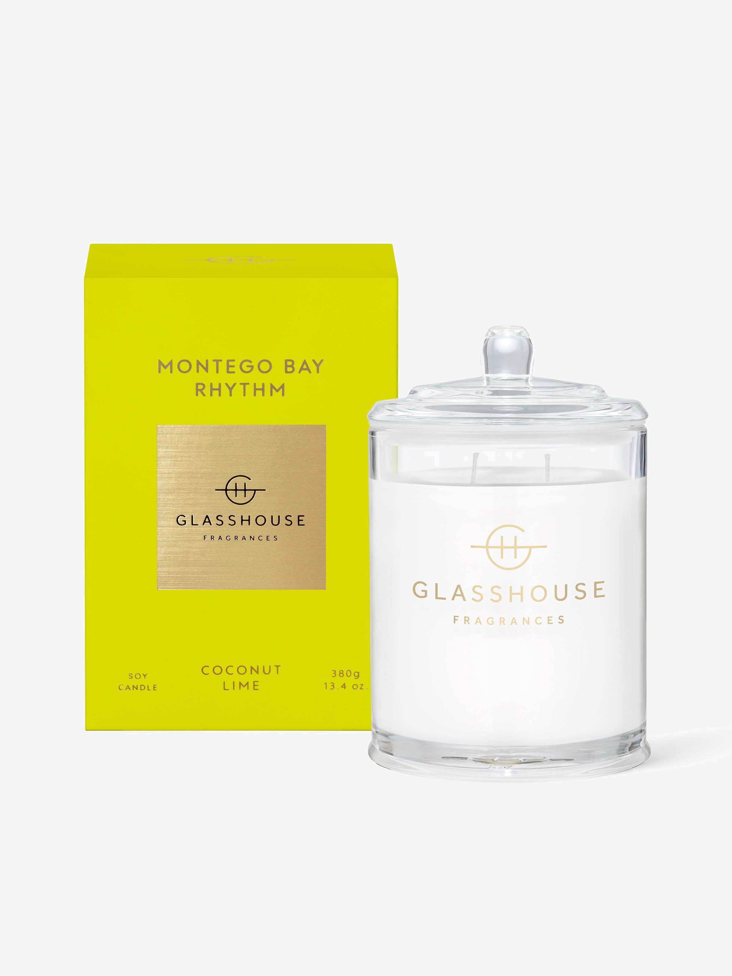 Glasshouse Fragrances Soy Candle 380G