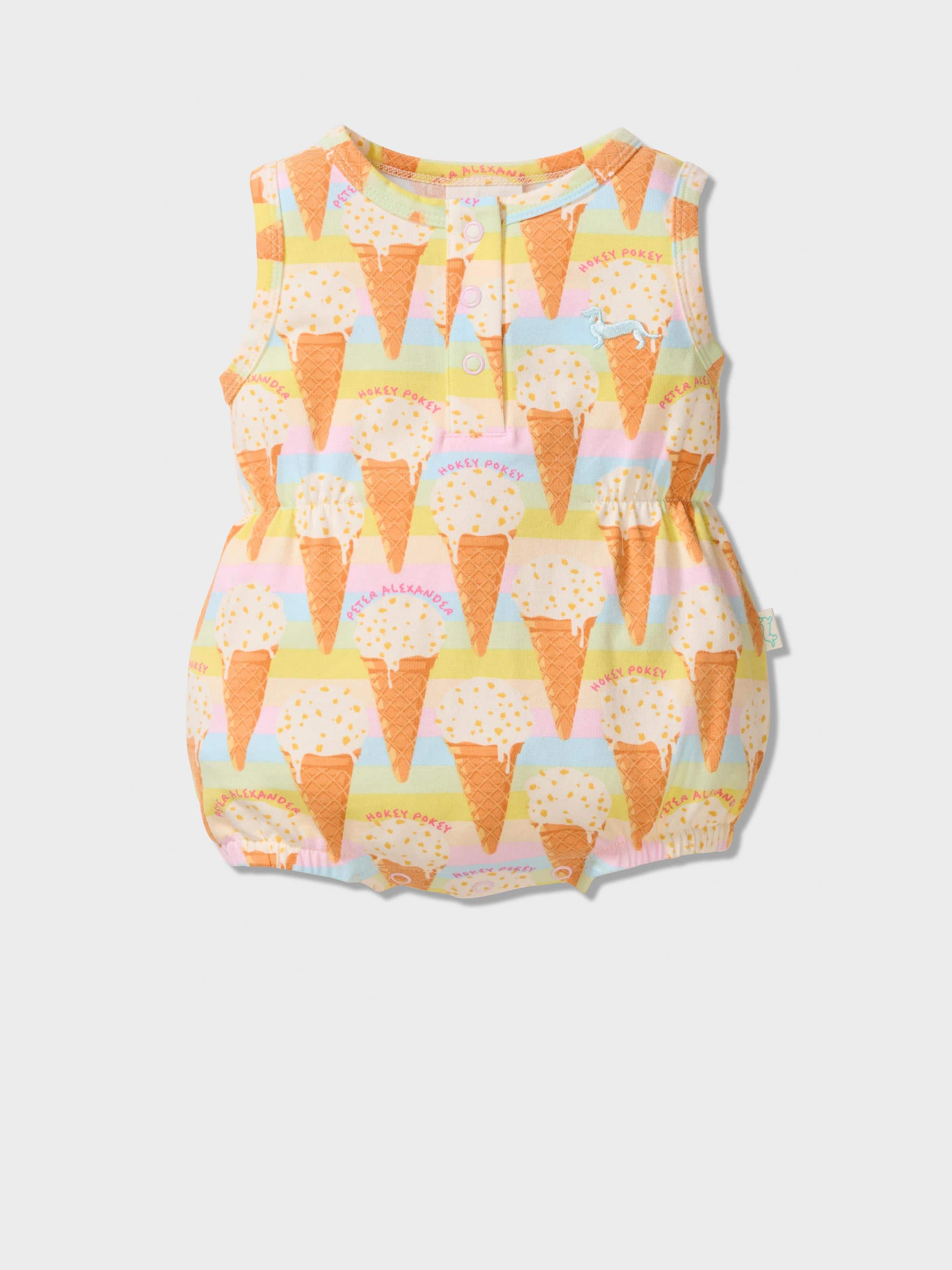 Ice cream hot sale romper baby