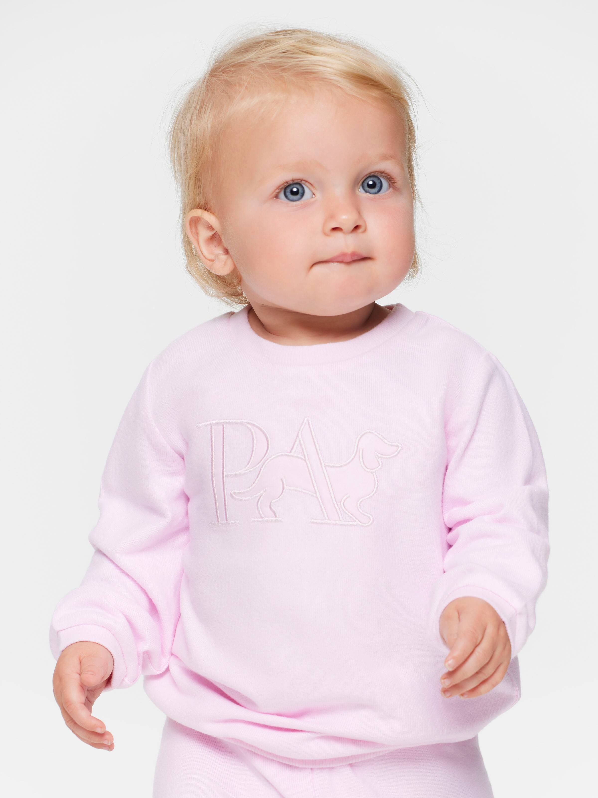 Baby Fuzzy Pink Pj Set - Peter Alexander Online