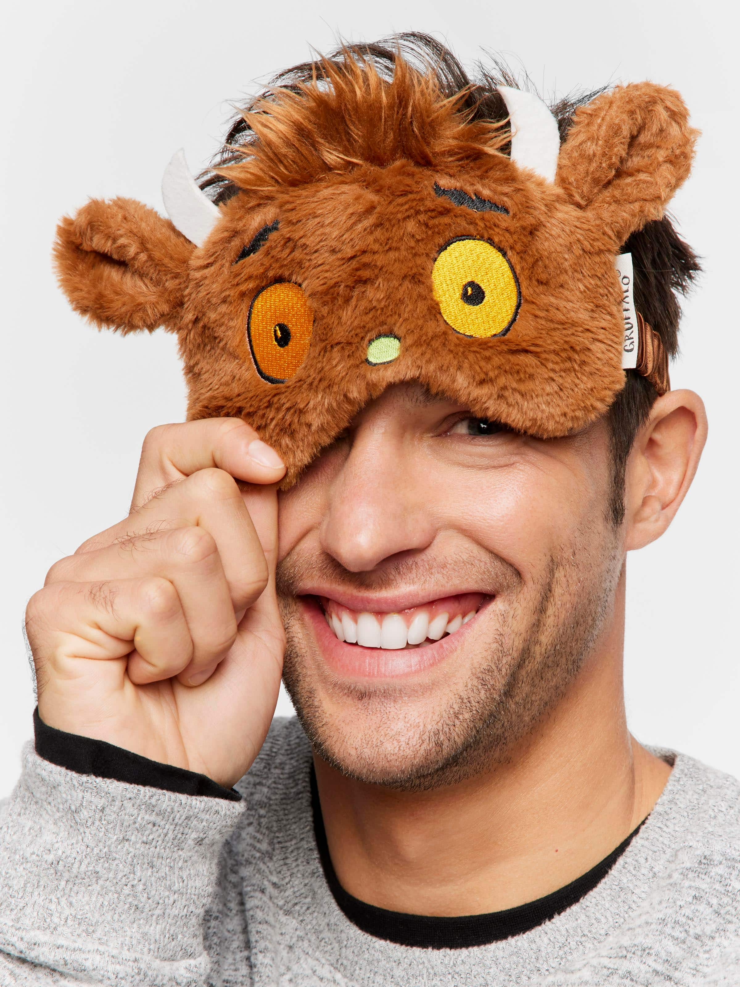 Gruffalo Eye Mask Brown - Peter Alexander Online